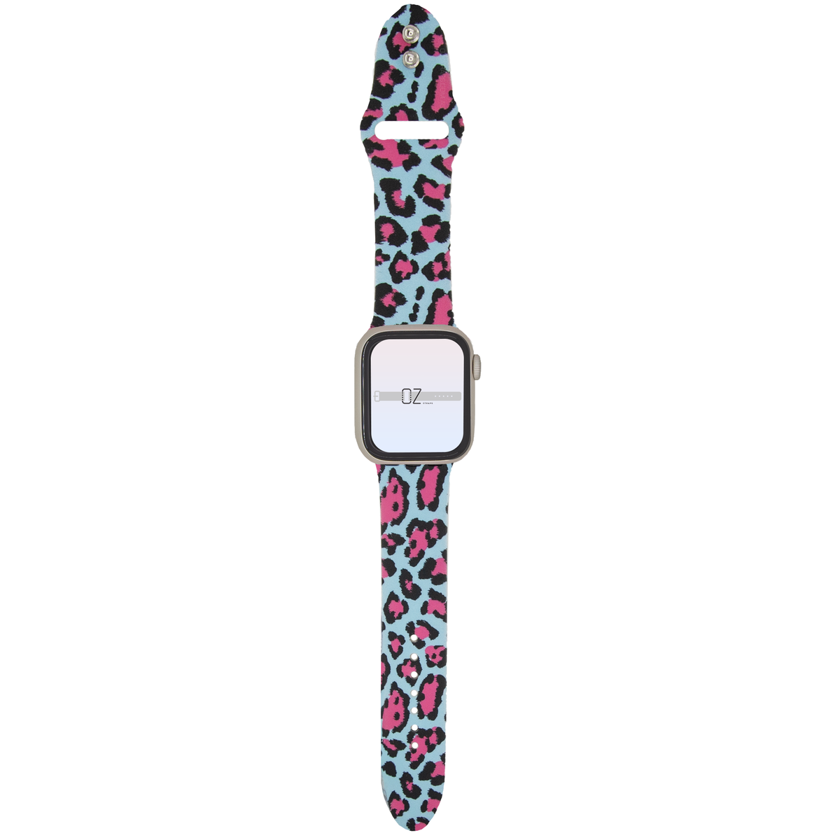 Leopard Silicone Apple Watch Band - OzStraps