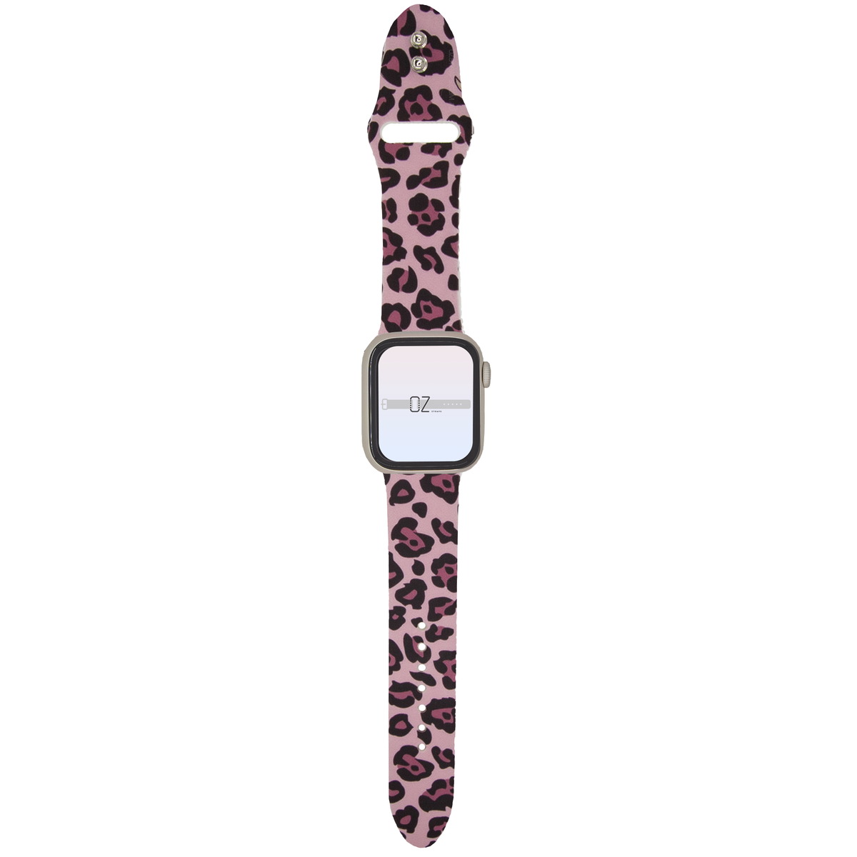 Leopard Silicone Apple Watch Band - OzStraps