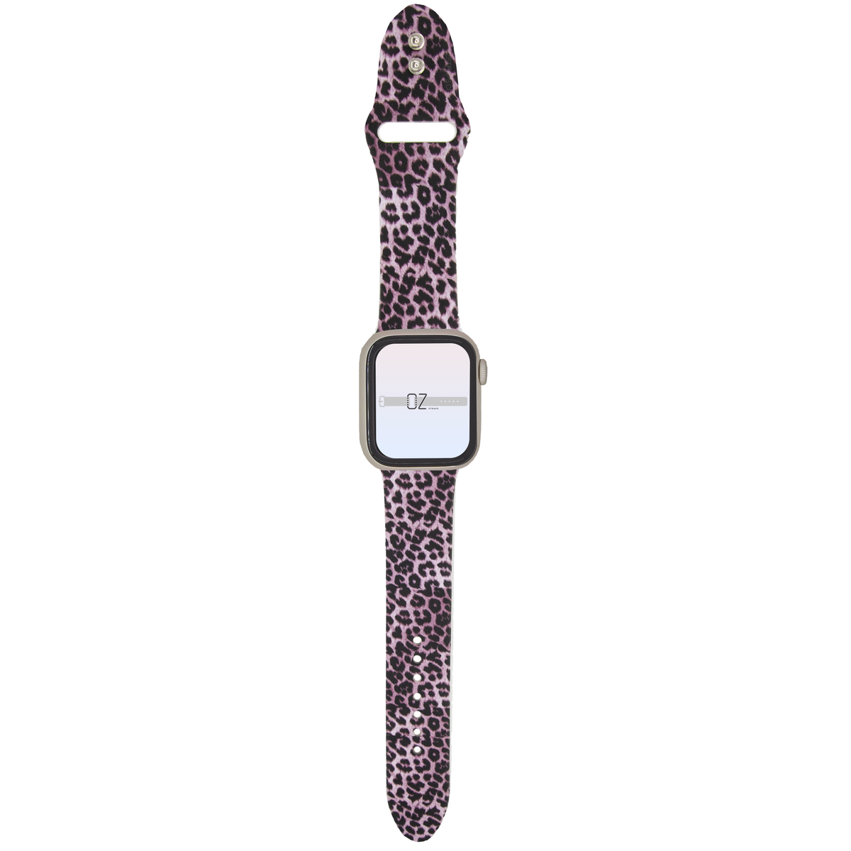 Leopard Silicone Apple Watch Band - OzStraps