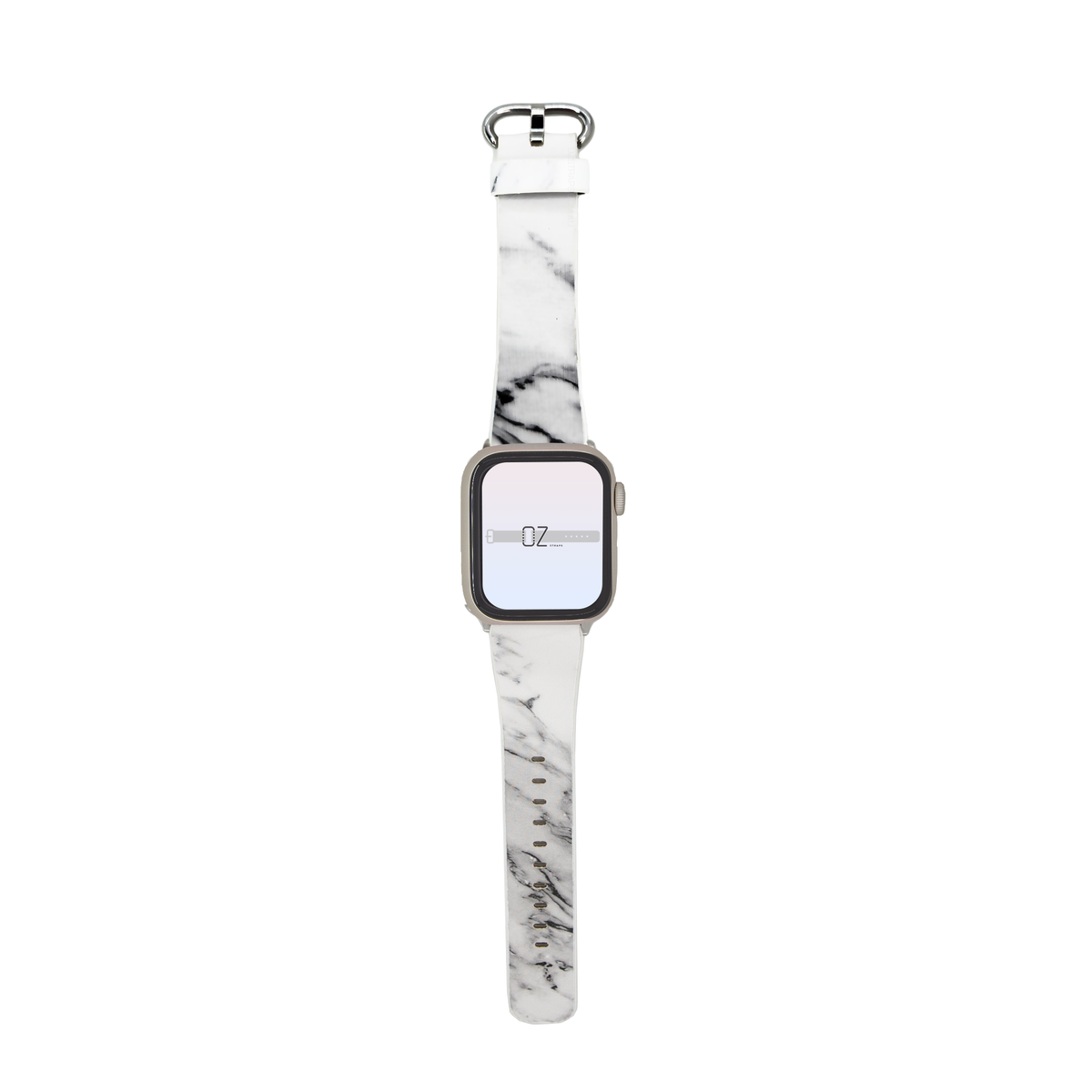 Marble Leather Apple Watch Band - OzStraps