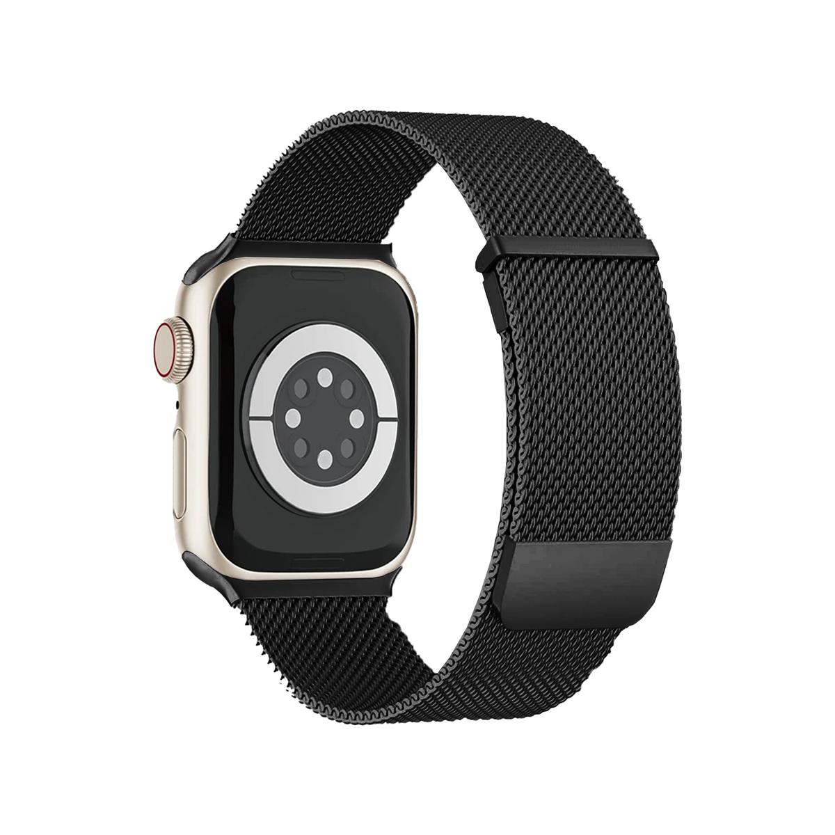 Black Milanese Loop Apple Watch Band - OzStraps