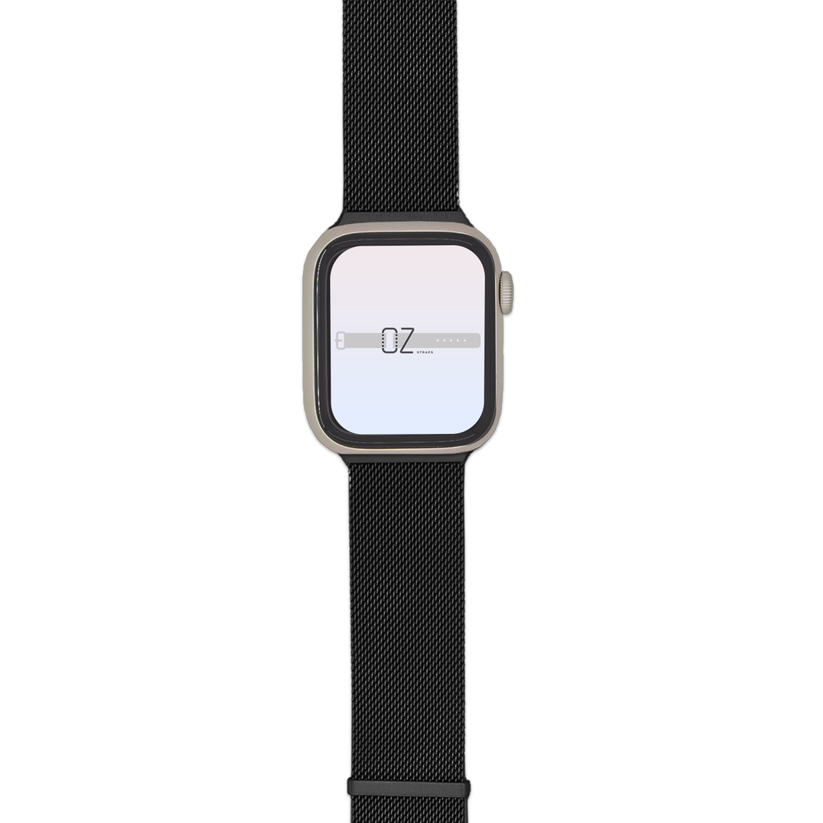 Black Milanese Loop Apple Watch Band