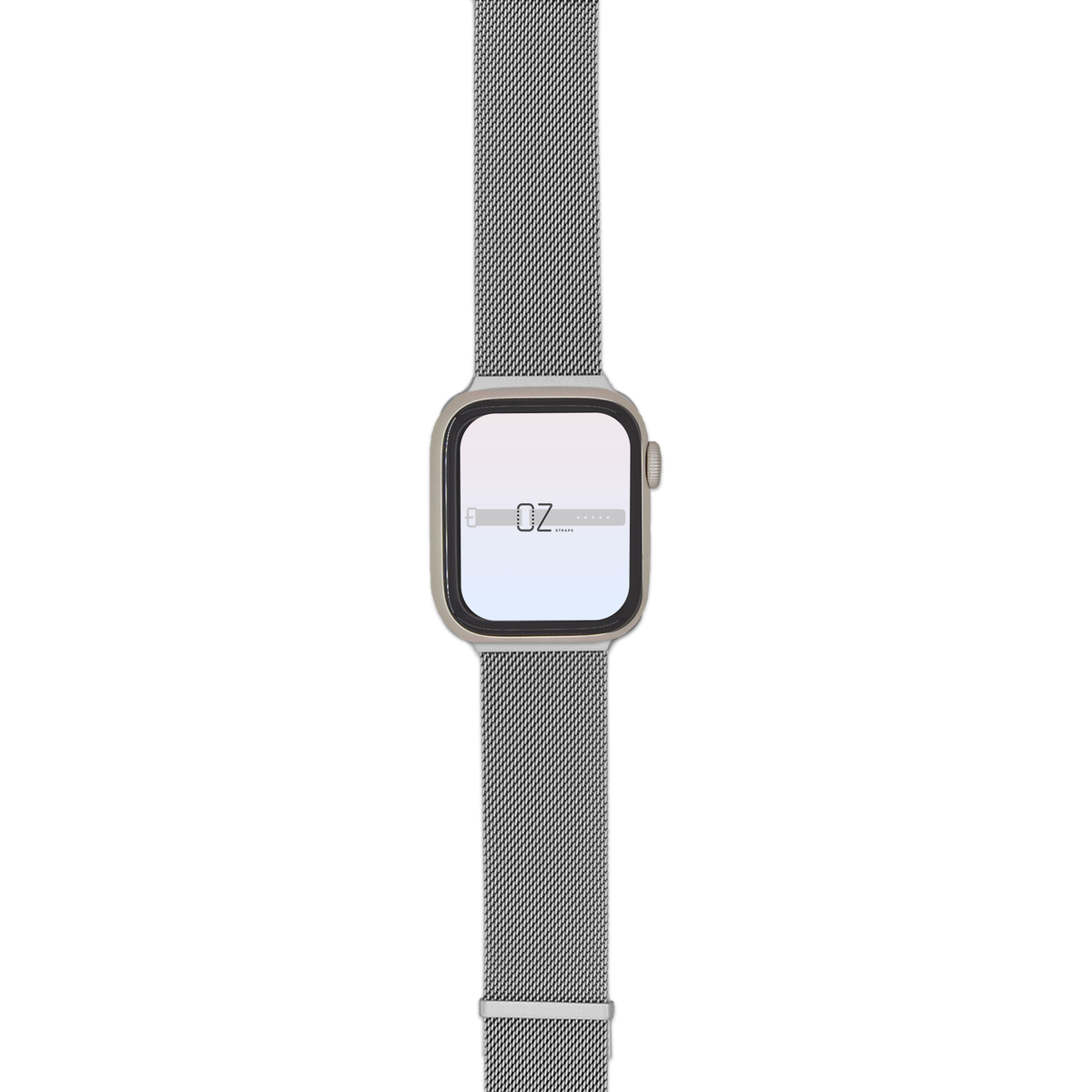 Silver Milanese Loop Apple Watch Band - OzStraps