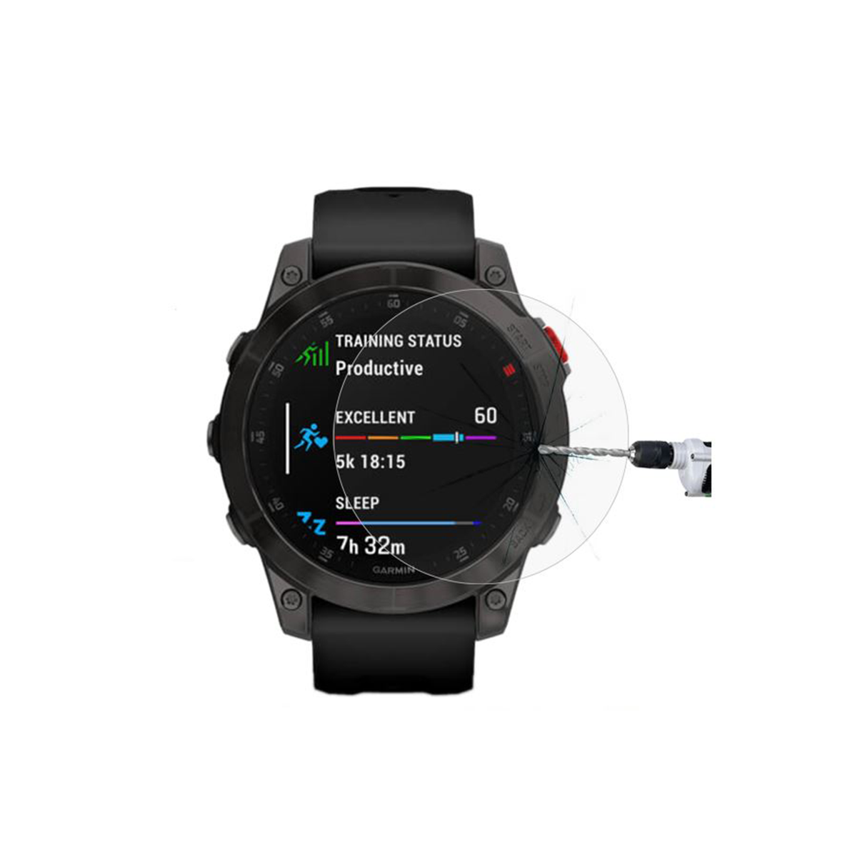 Garmin Epix Gen 2 Tempered Glass Protector - OzStraps