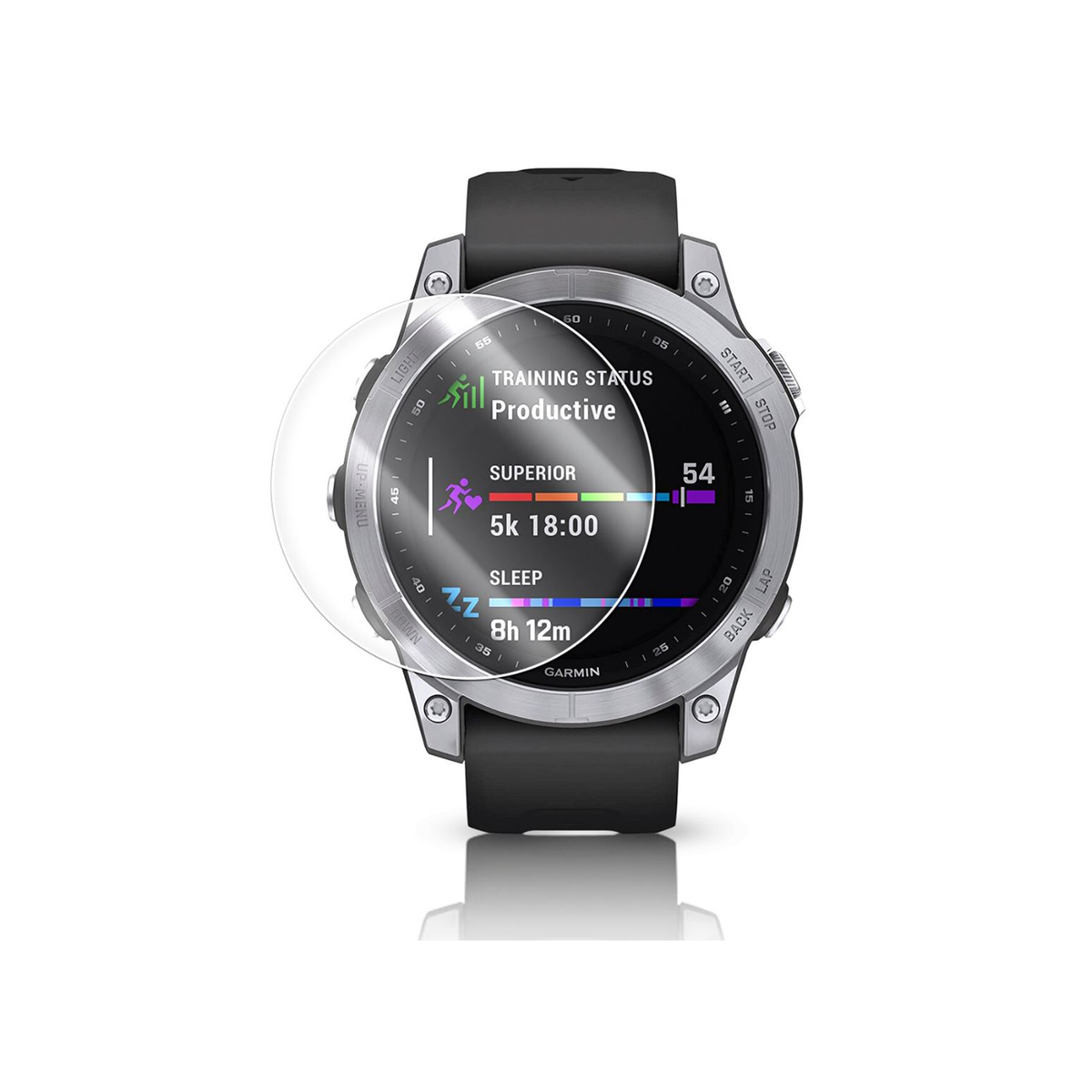 Garmin Fenix 7X Tempered Glass Protector - OzStraps