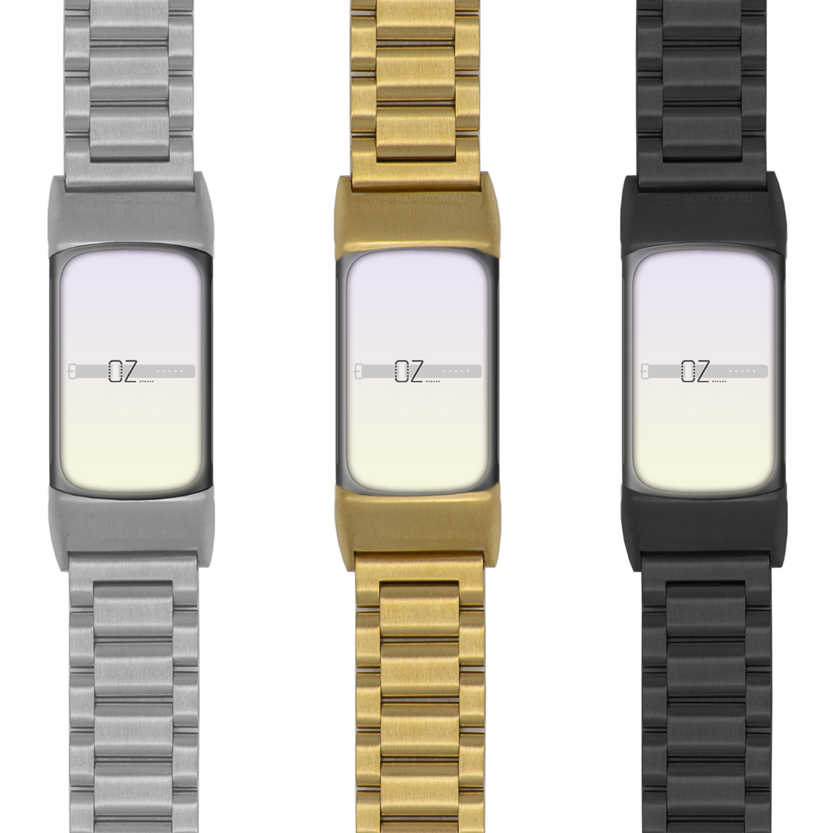 Classic Stainless Steel Fitbit Charge 5 / 6 Bands - OzStraps