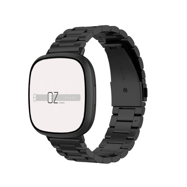 Classic Stainless Steel Fitbit Versa Sense Band OzStraps