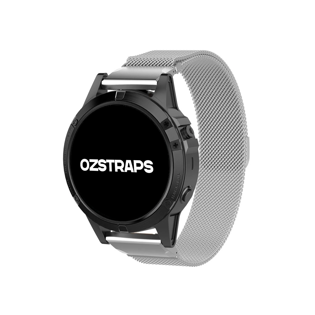 Silver Milanese Loop Garmin Fenix 6 / 7 / 8 (47MM) Band