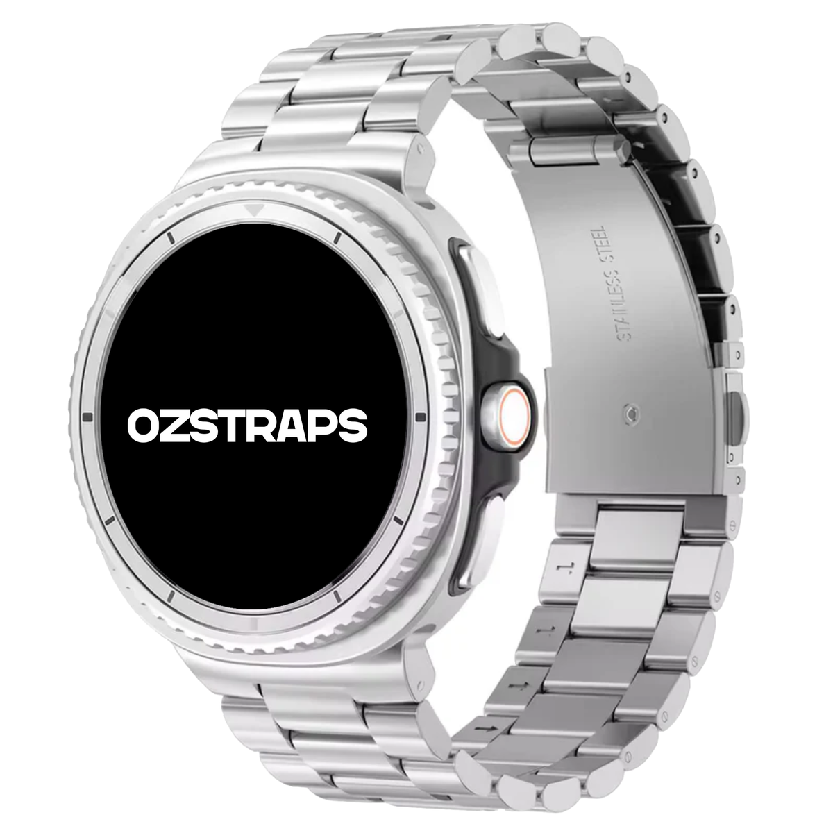 Classic Stainless Steel Samsung Galaxy Watch 8 / 9 Band