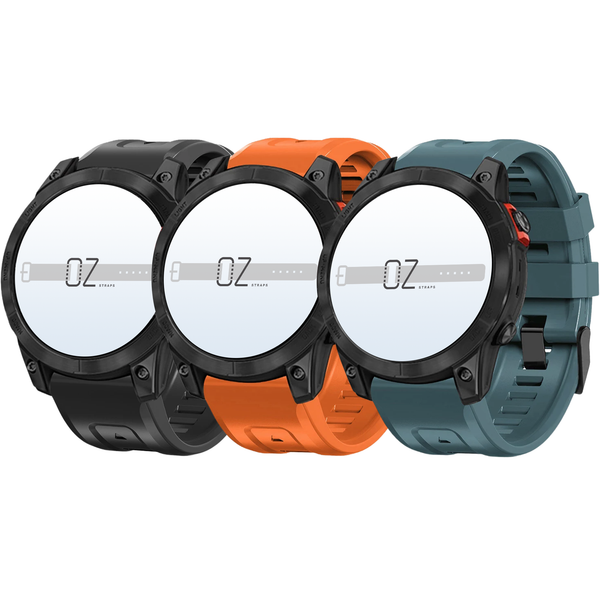 ラウンド用品・アクセサリー Garmin fenix6s Silicone Garmin Fenix 6 / 7 / 8 (47MM) Band - OzStraps