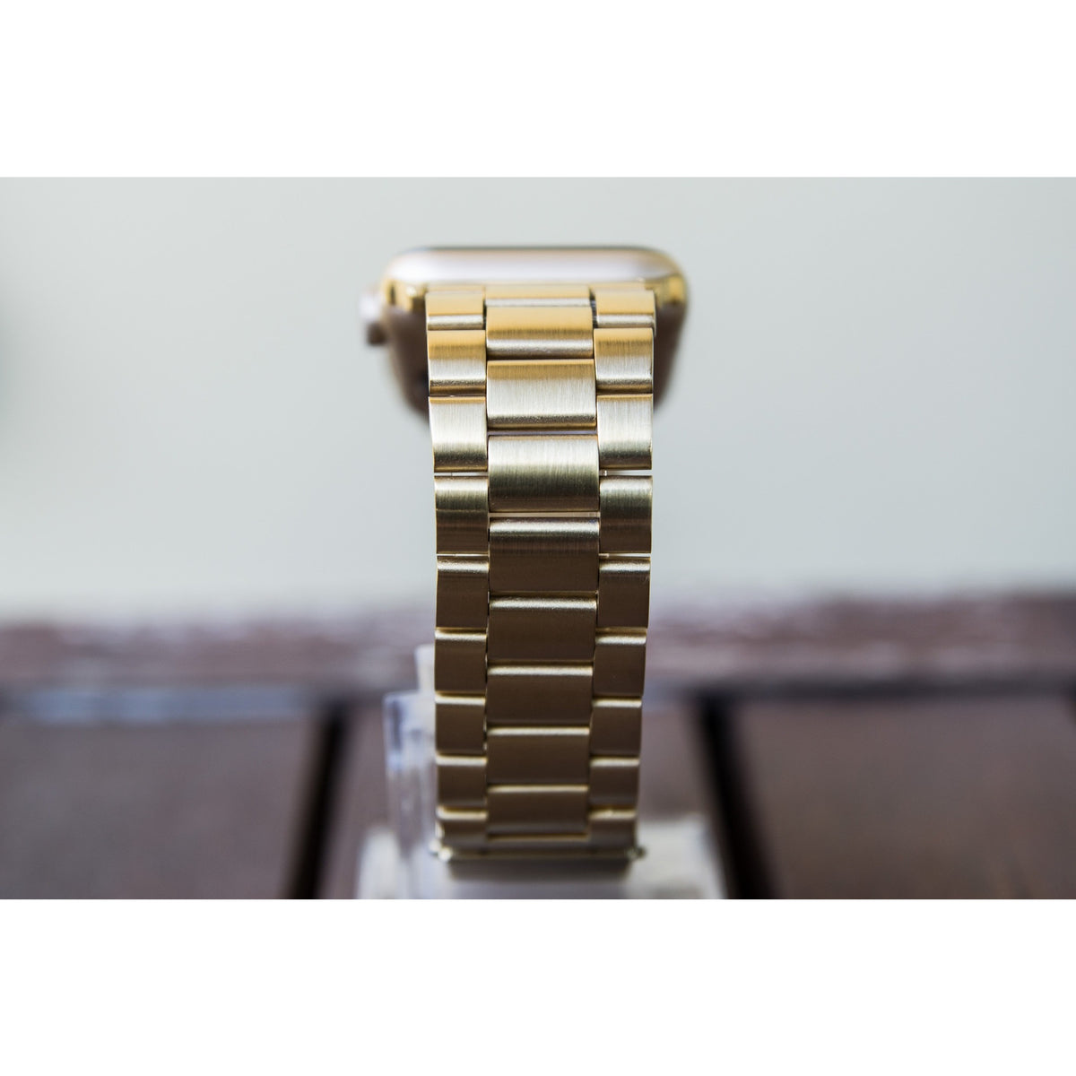Gold Classic Stainless Steel Apple Watch Band - OzStraps