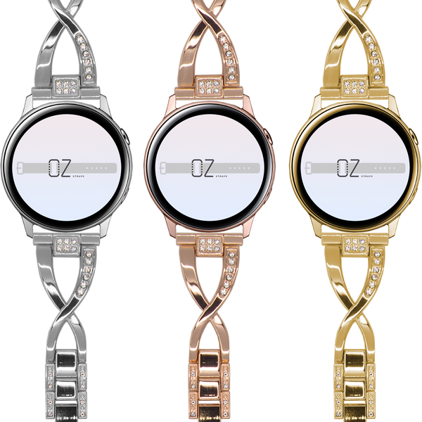 Ubuy Galaxy Watch Active Bands 40mm Silicone Sport Band Strap 20mm