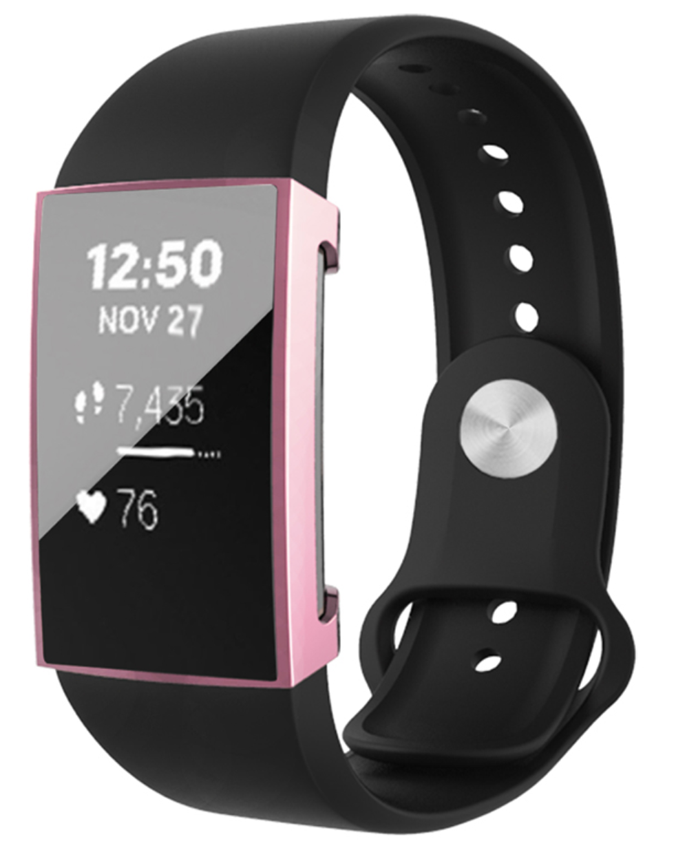 Fitbit Charge 3 / Charge 4 Electroplated TPU Case - OzStraps