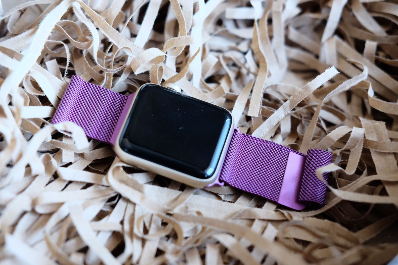 Purple Milanese Loop Bands Now Available For Apple Watch !-OzStraps