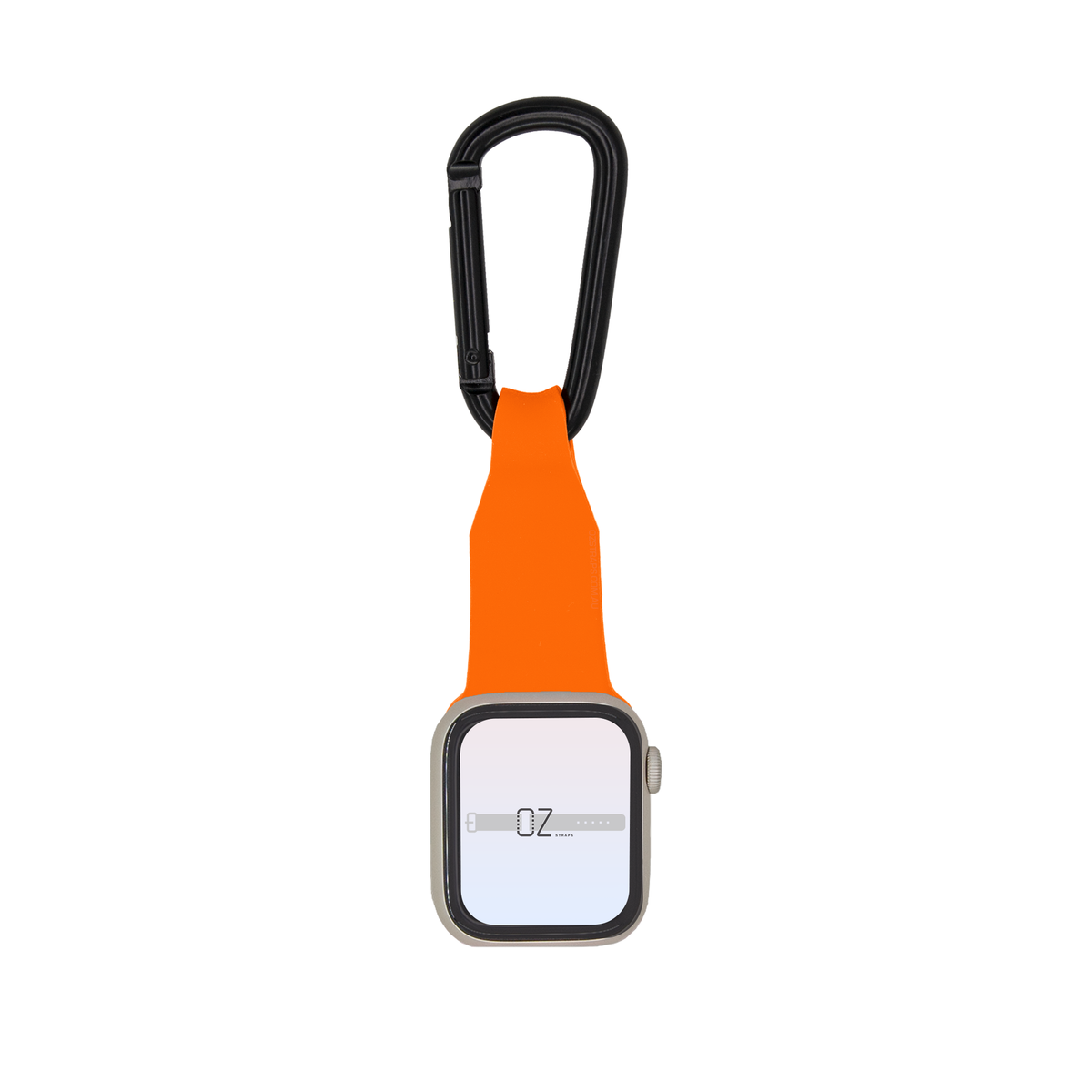 Apple watch band fob carabiner clearance