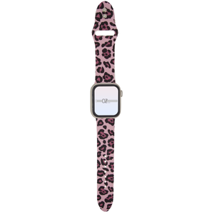 Silicone leopard apple watch 2025 band