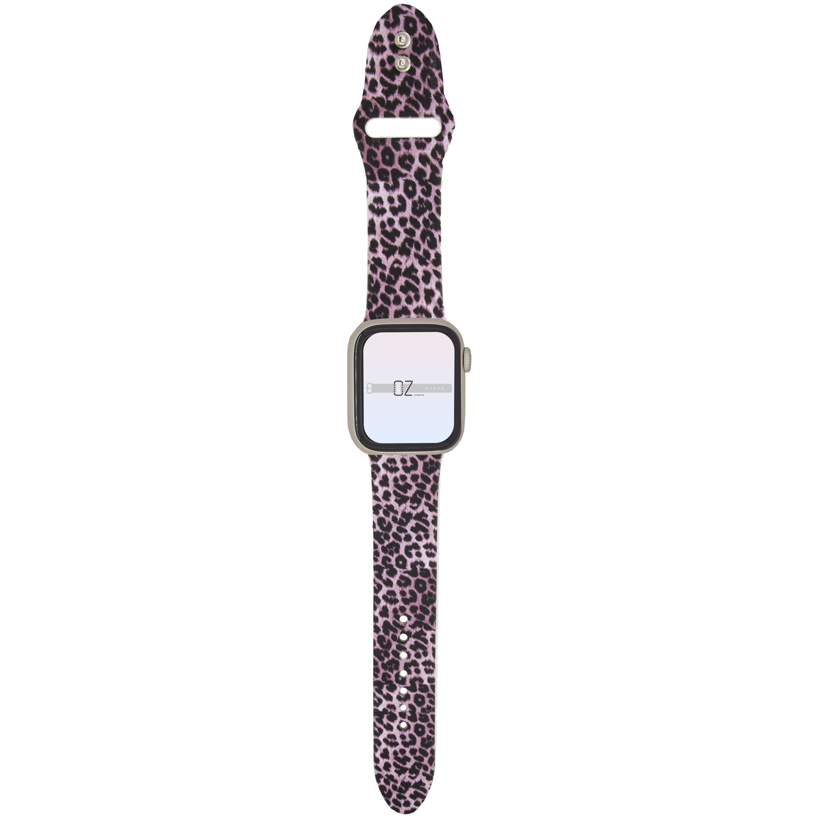 Leopard Silicone Apple Watch Band