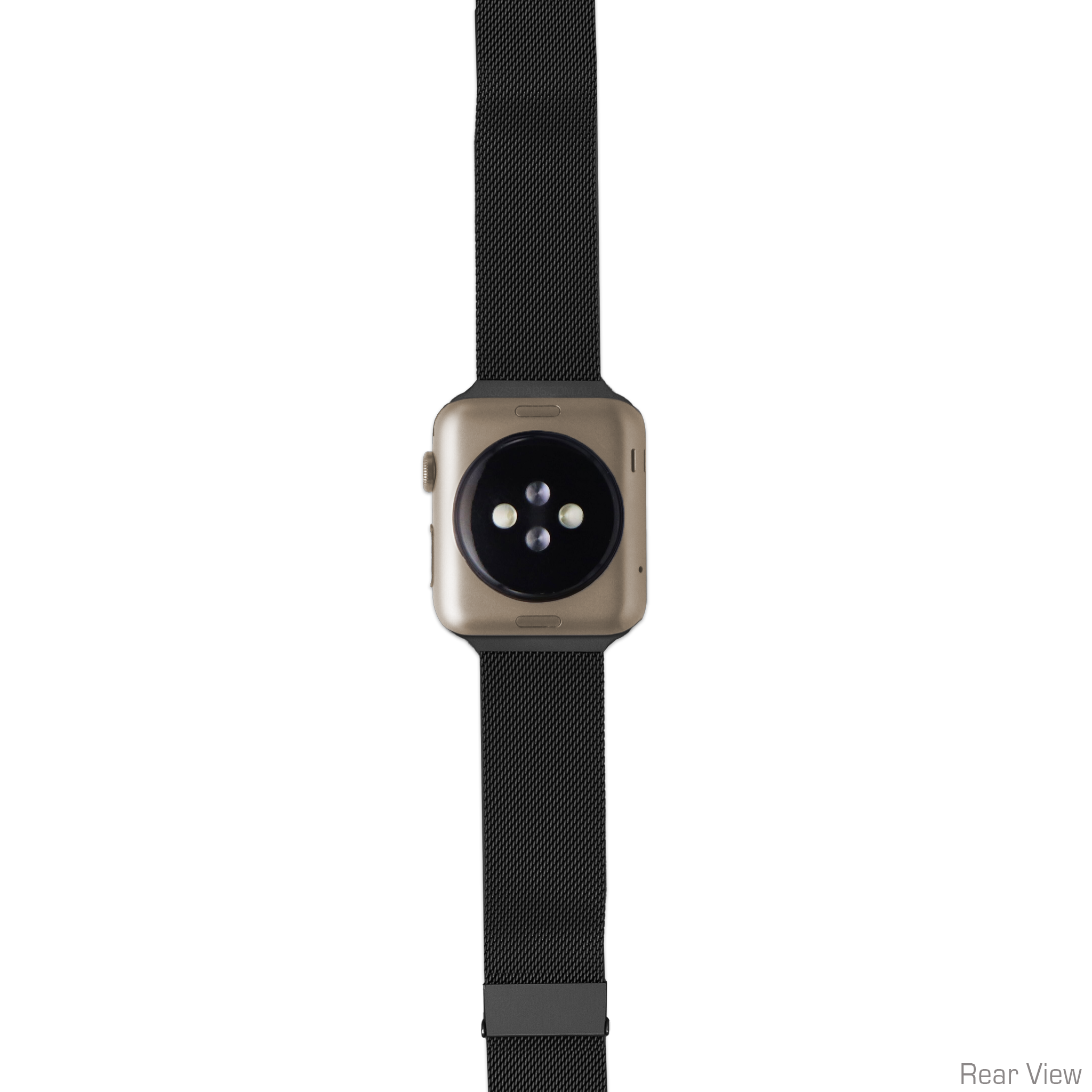 Black Milanese Loop Apple Watch Bands Australia OzStraps