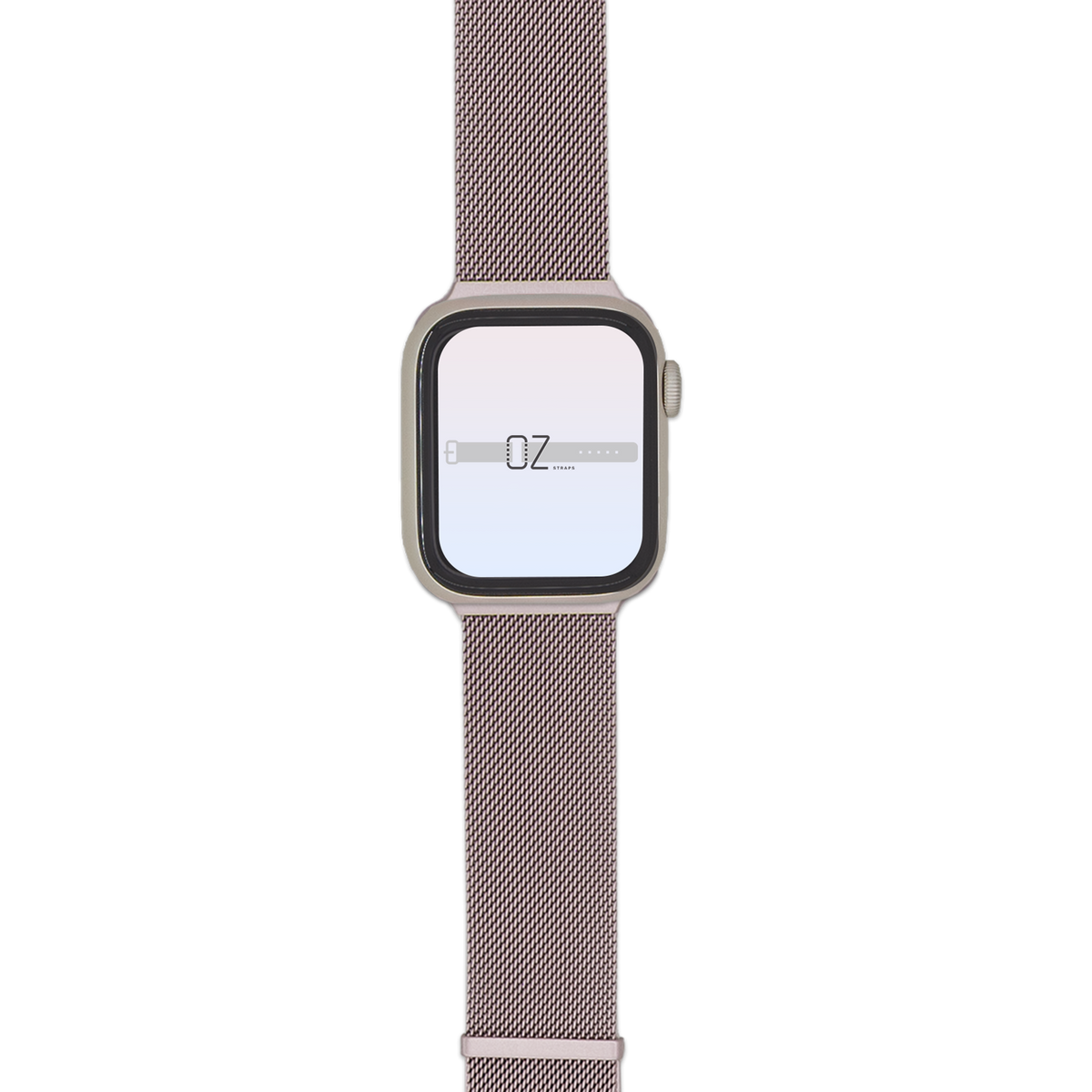 Rose Pink Milanese Loop Apple Watch Band