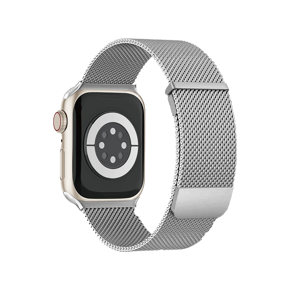 Silver Milanese Loop Apple Watch Bands Australia OzStraps