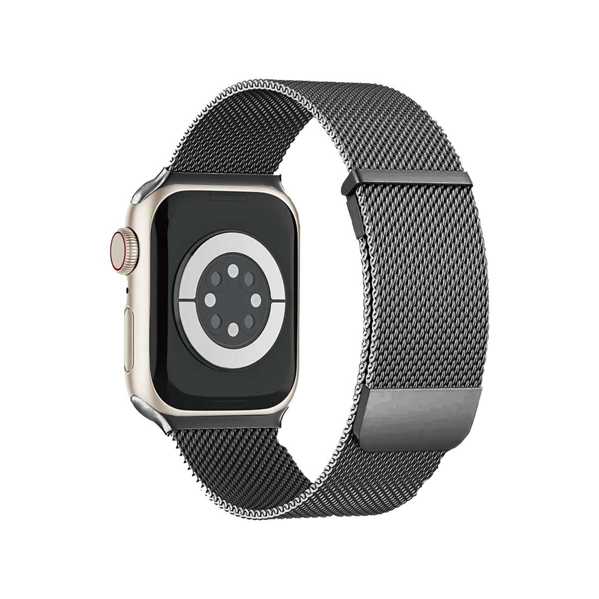 Space Grey Milanese Loop Apple Watch Bands Australia OzStraps
