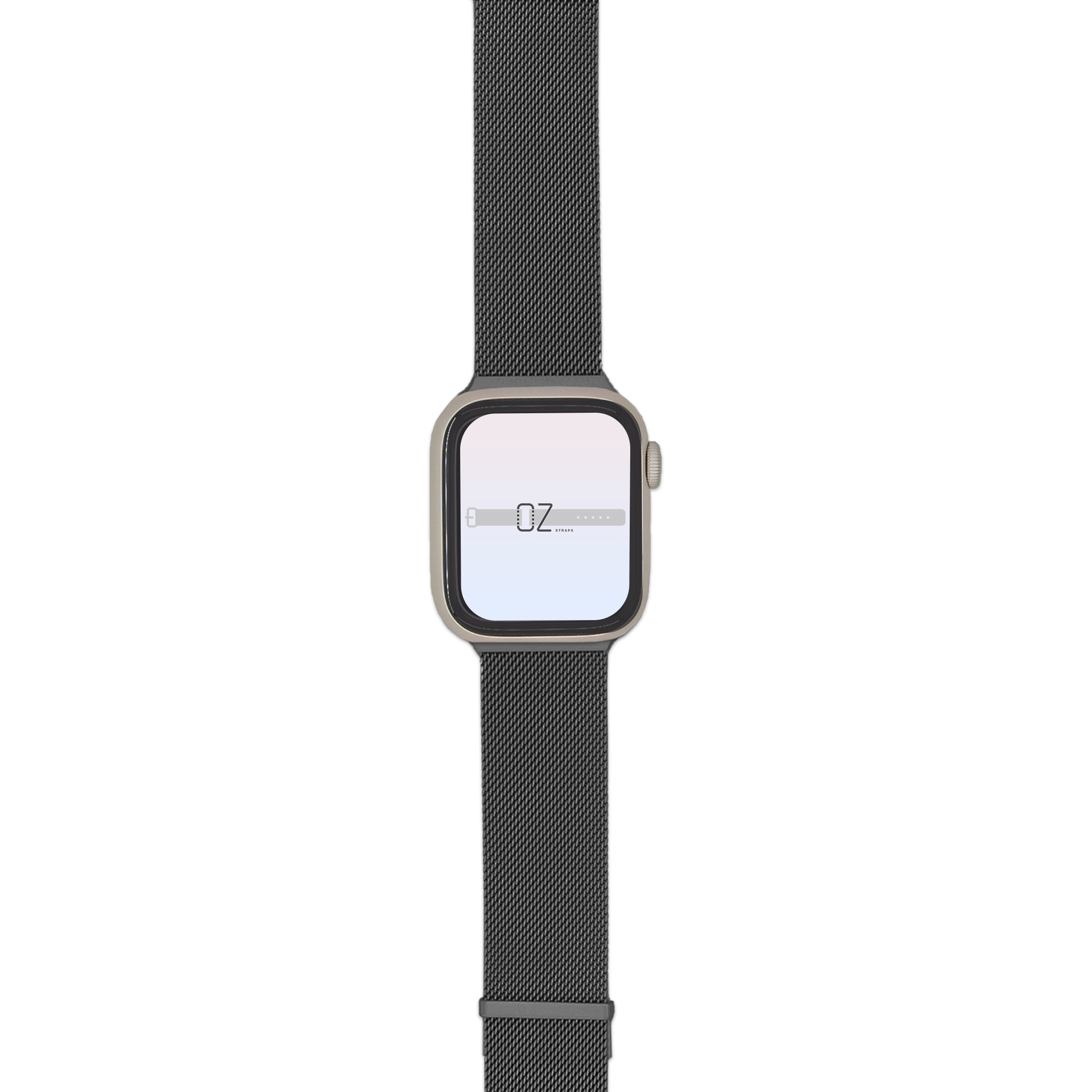 Space Grey Milanese Loop Apple Watch Bands Australia OzStraps