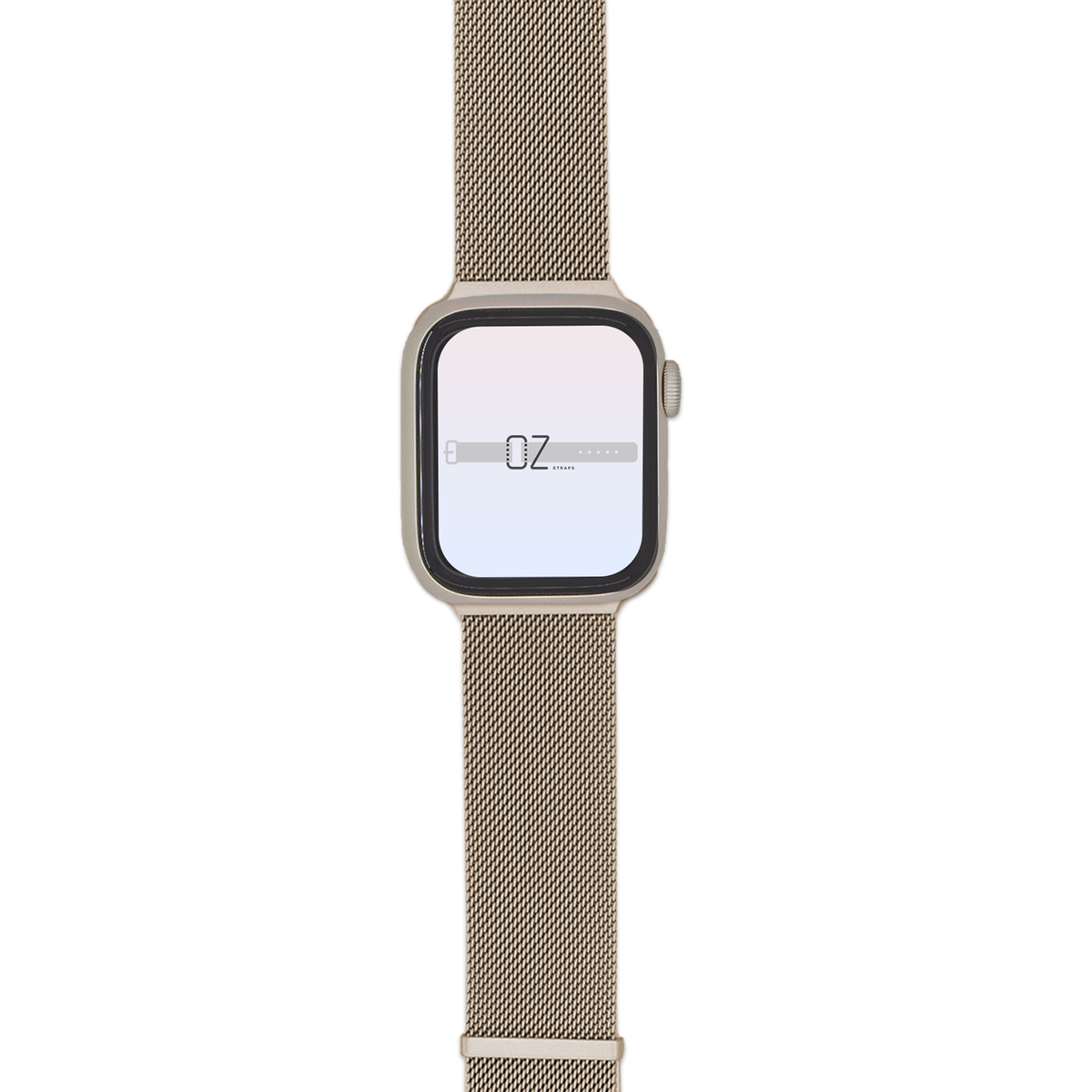 Starlight Milanese Loop Apple Watch Band