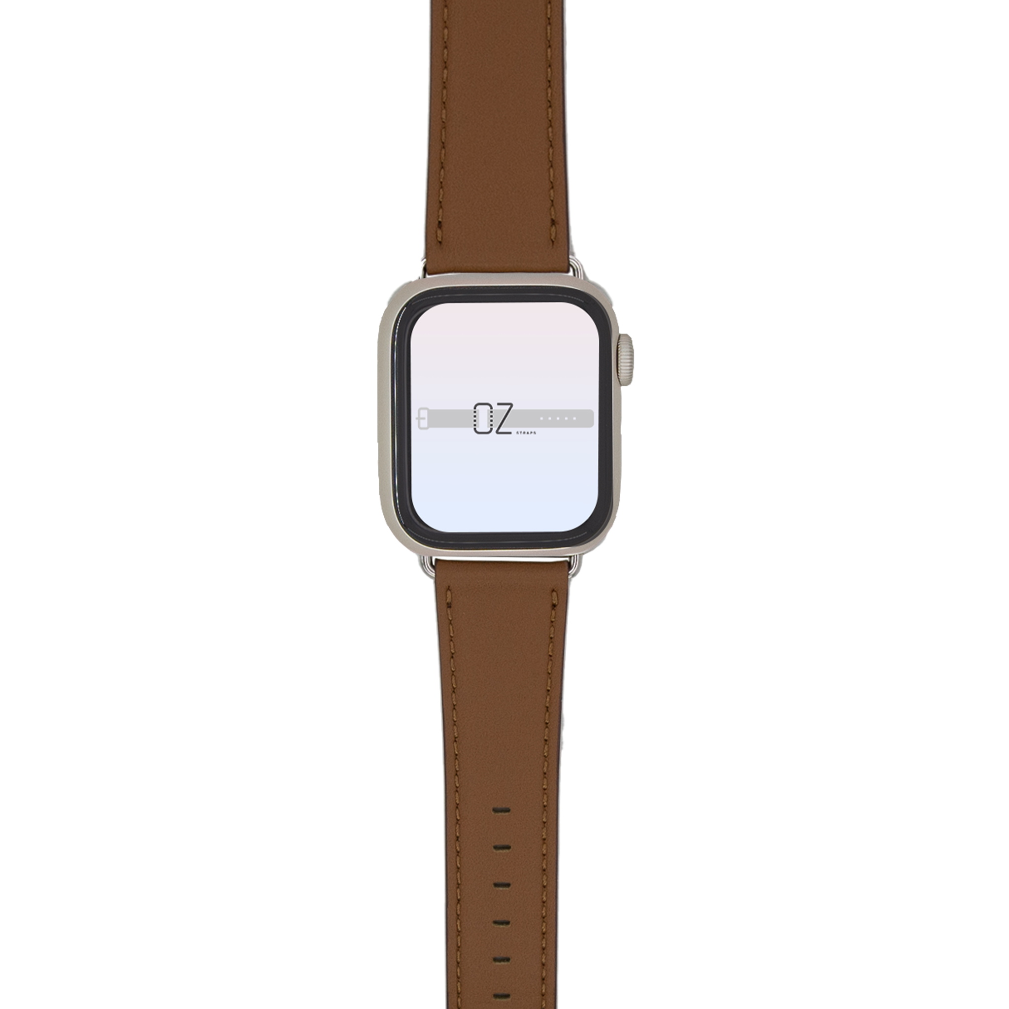Apple leather with modern 2025 buckle