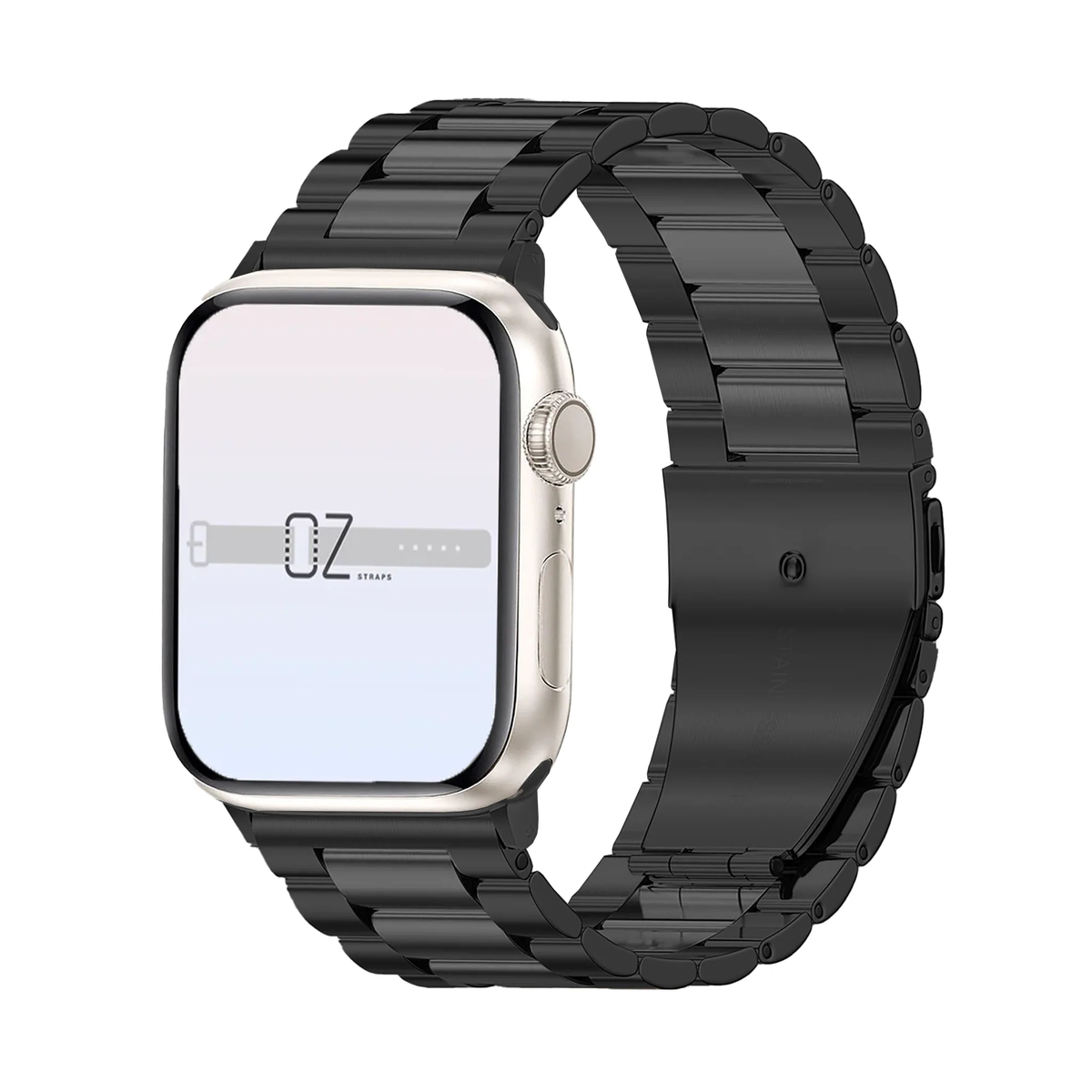 Duo Link Stainless Steel Apple Watch Band