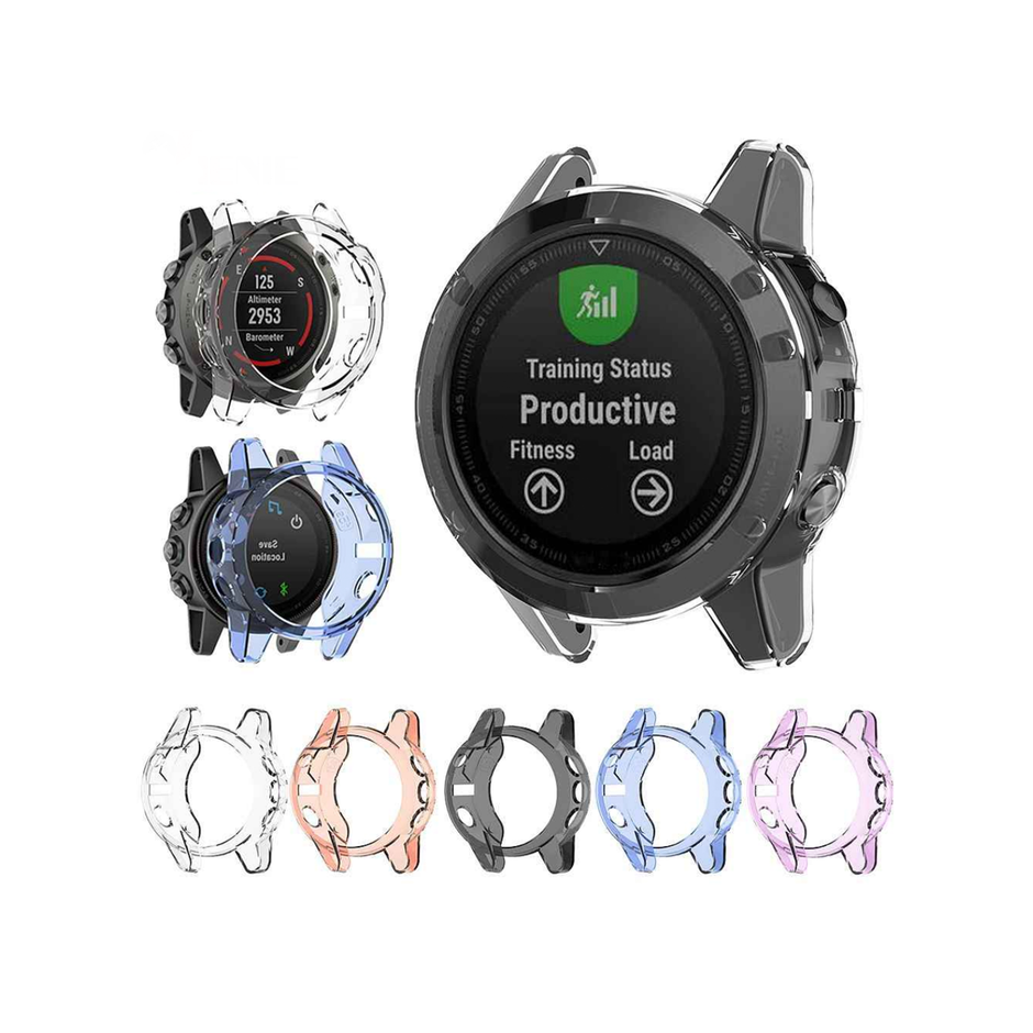FTRONGRT Coque pour Garmin Fenix 7, TPU Souple, Résistant aux Chocs, Housse pour Garmin Fenix 7 Smartwatch.Bleu Nuit FTRONGRT Coque pour Garmin Fenix 7, TPU Souple, Résistant aux Chocs, Housse pour Garmin Fenix 7 Smartwatch.Bleu Nuit