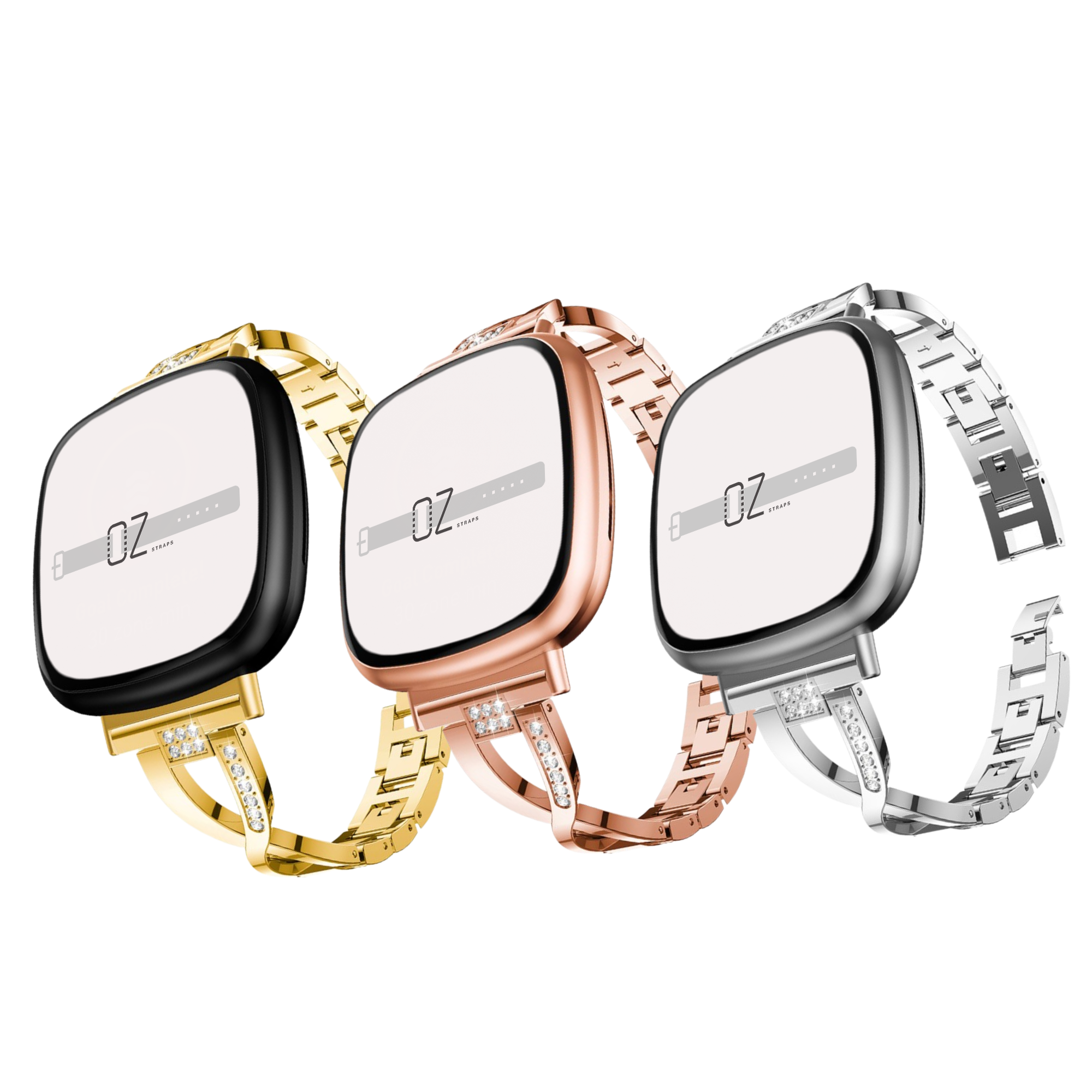 Diruite 4-Stück Schutzfolie für Fitbit Versa 4/Sense 2 Schutzhülle, HD Diruite 4-Stück Schutzfolie für Fitbit Versa 4/Sense 2 Schutzhülle, HD