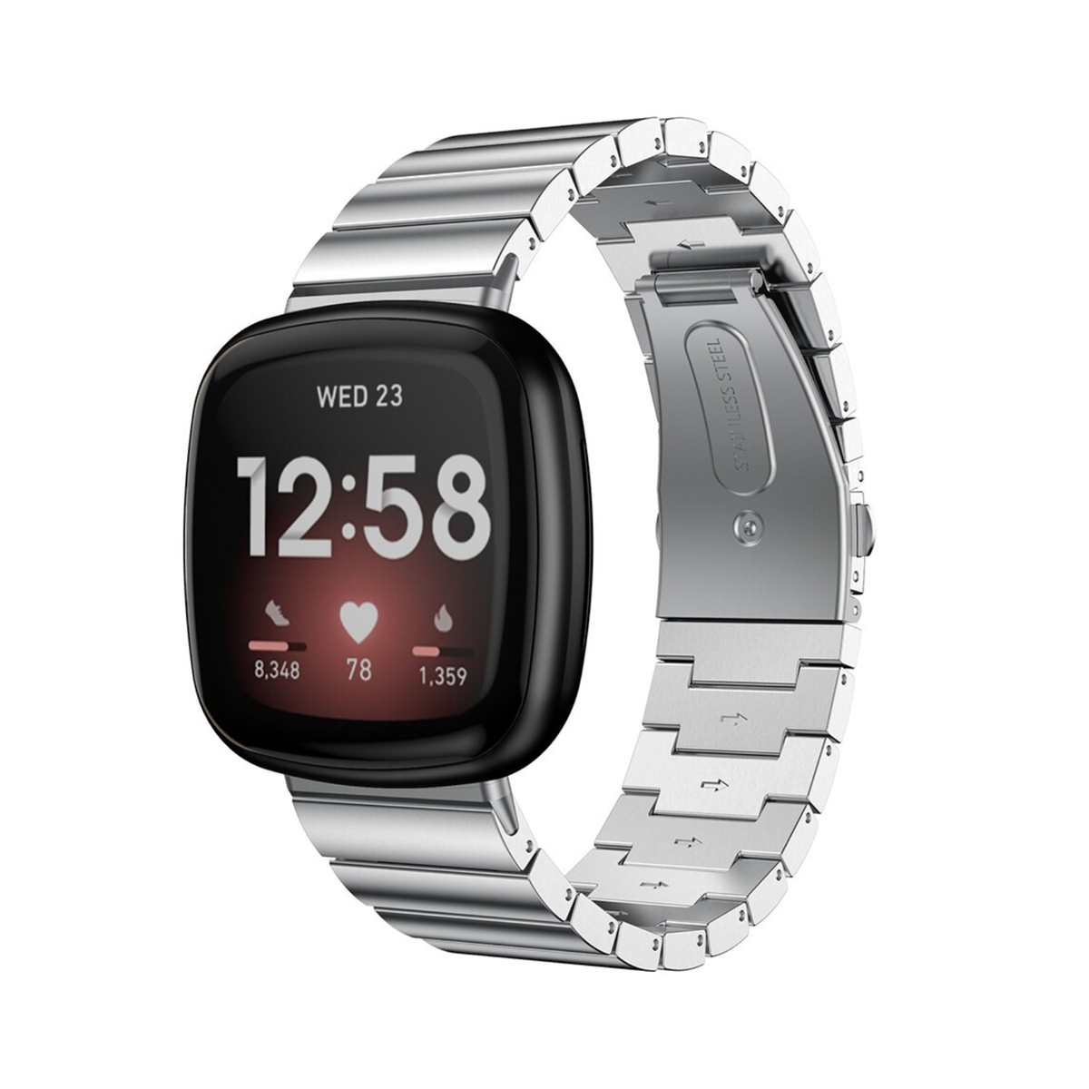 Ceramic Stainless Steel Fitbit Versa Band