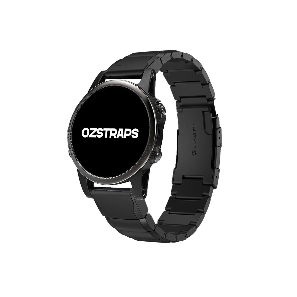 Black Ceramic Stainless Steel Garmin Fenix 6X / 7X / 8 (51MM) Band