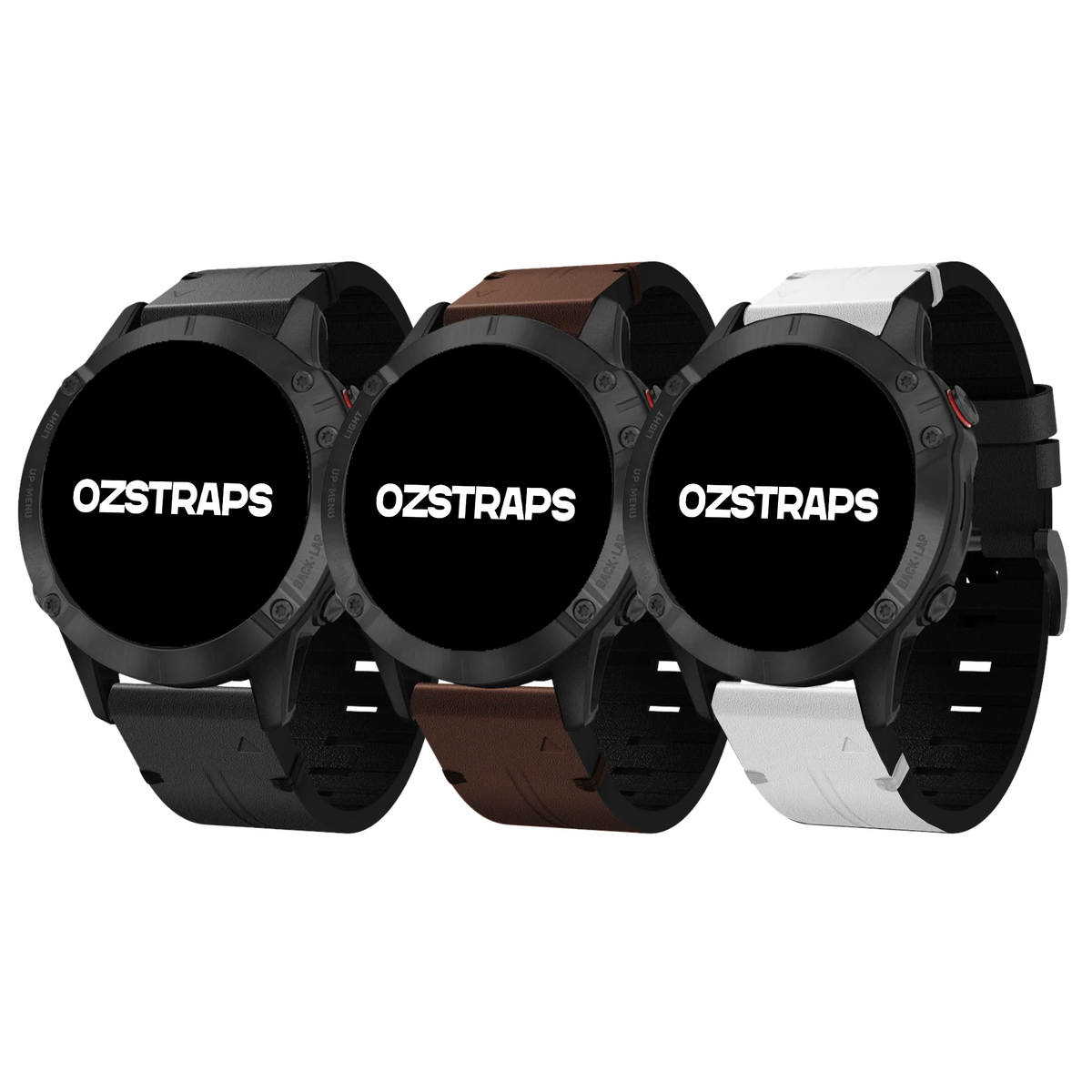 Modern Leather Garmin Fenix 6 / 7 / 8 (47MM) Band