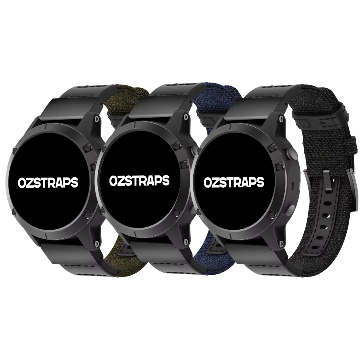 Nylon Garmin Fenix 6X / 7X / 8 (51MM) Band
