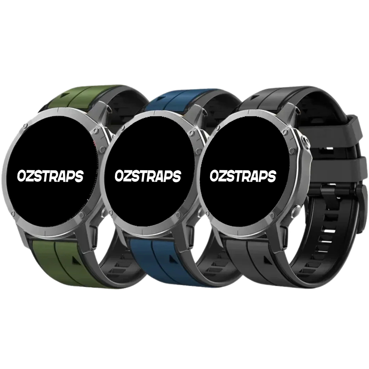 Ridge Sport Silicone Garmin Fenix 6X / 7X / 8 (51MM) Band