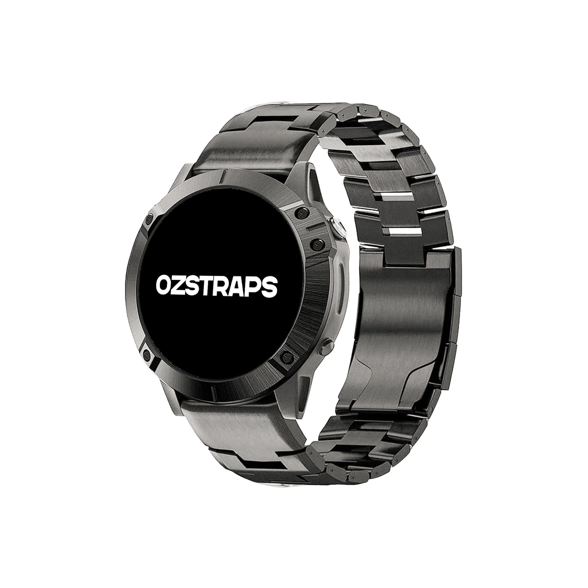 Space Grey Vented Titanium Garmin Fenix 6X / 7X / 8 (51MM) Band