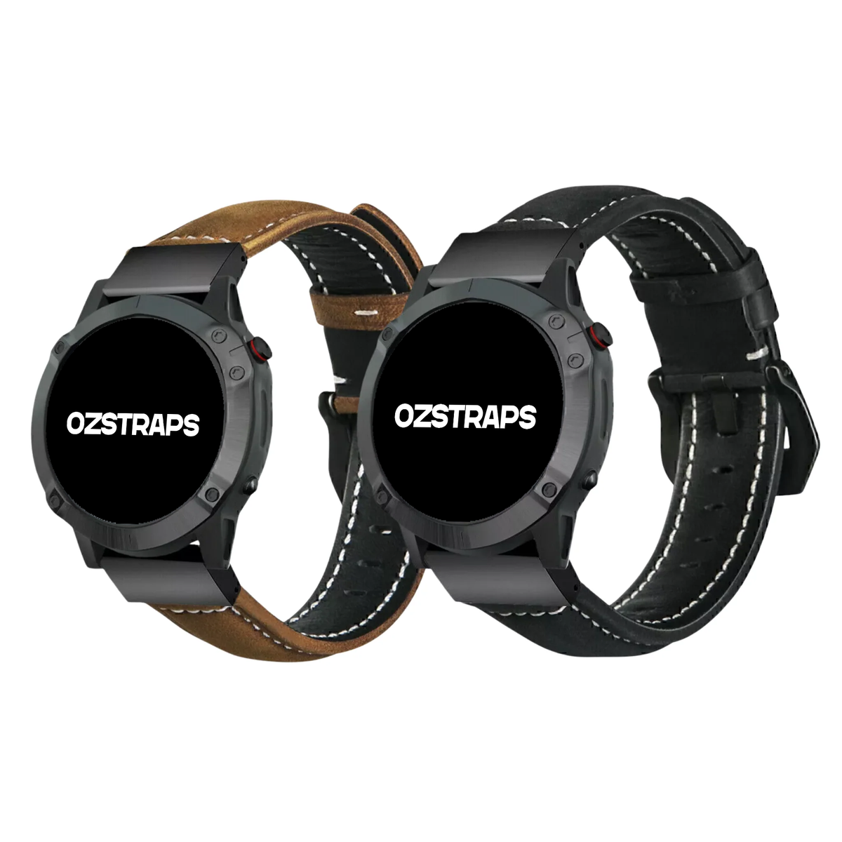 Vintage Leather Garmin Fenix 6X / 7X / 8 (51MM) Band