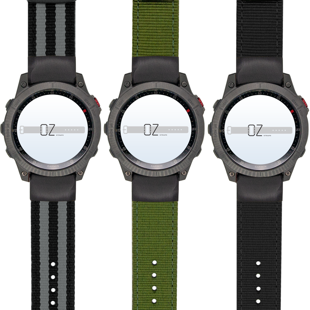 NATO Garmin Fenix 6 7 8 47MM Band OzStraps