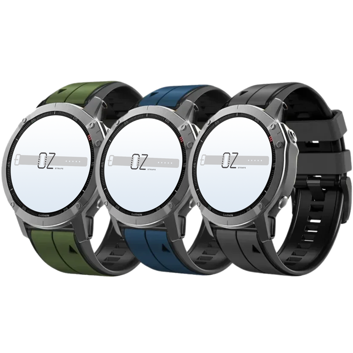 Ridge Sport Silicone Garmin Fenix 6X 7X (51MM) Band OzStraps