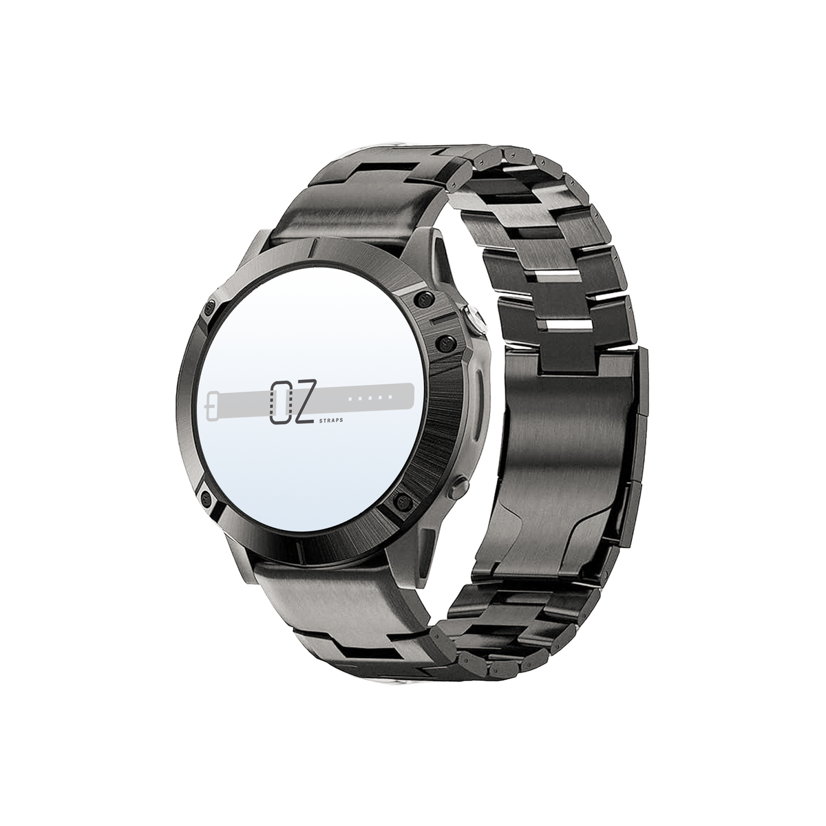 Space Grey Vented Titanium Garmin Fenix (47MM) Band