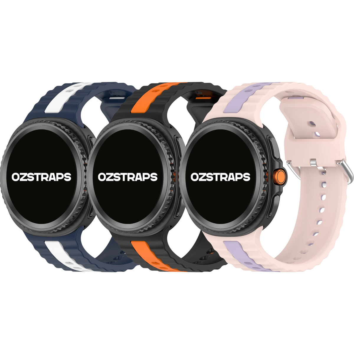 NATO Silicone Samsung Galaxy Watch 8 Band - OzStraps