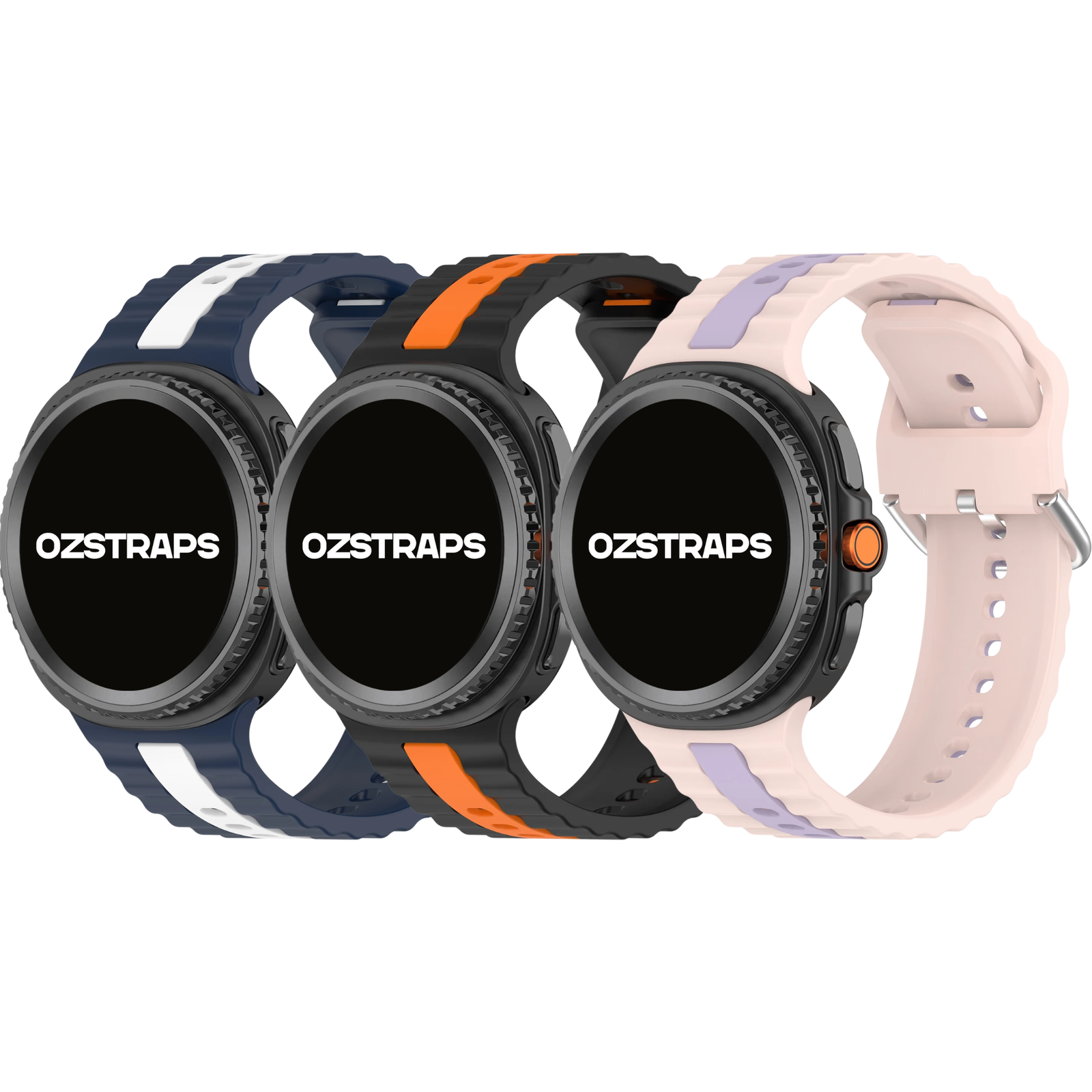 NATO Silicone Samsung Galaxy Watch 8 Band - OzStraps