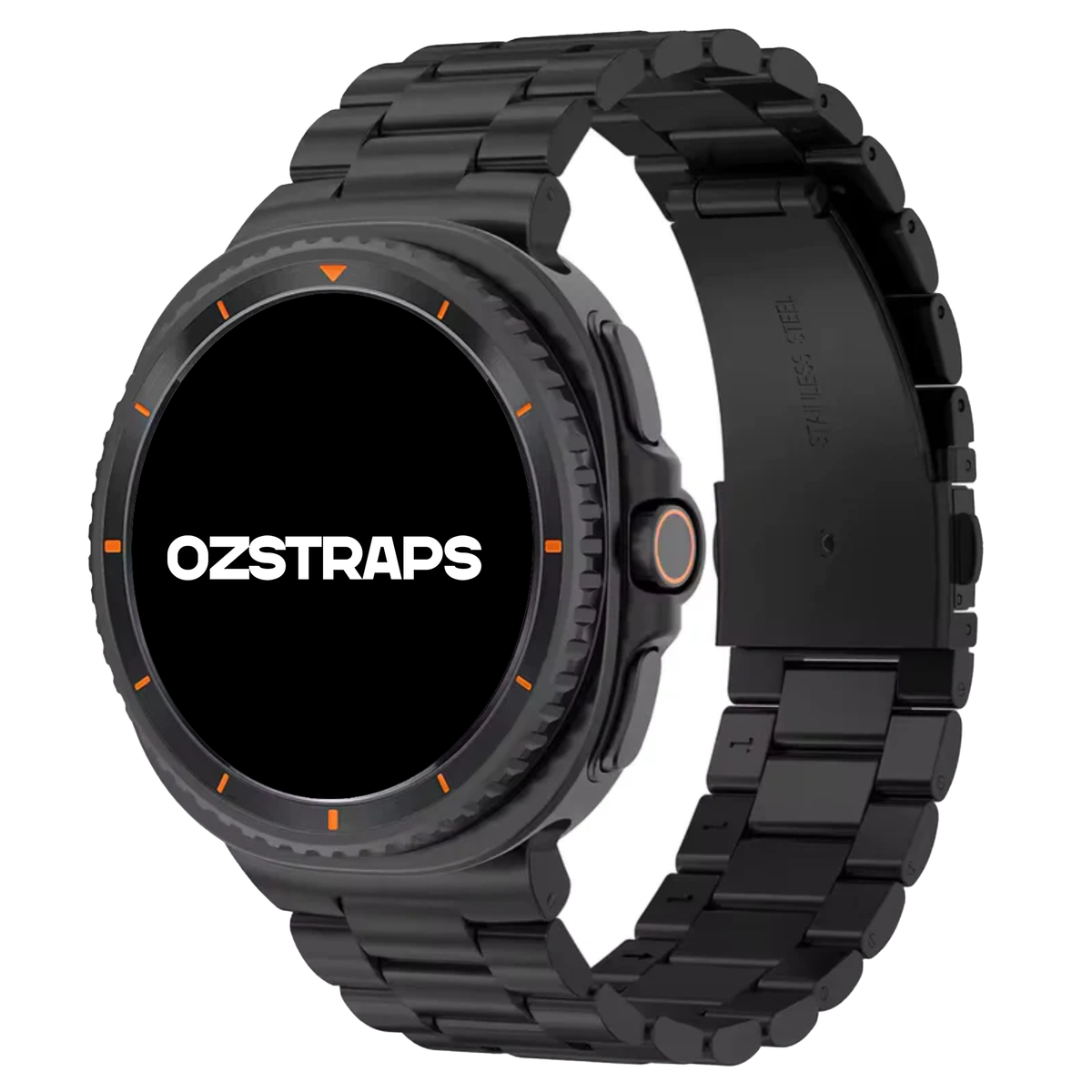 Classic Stainless Steel Samsung Galaxy Watch 8 Band
