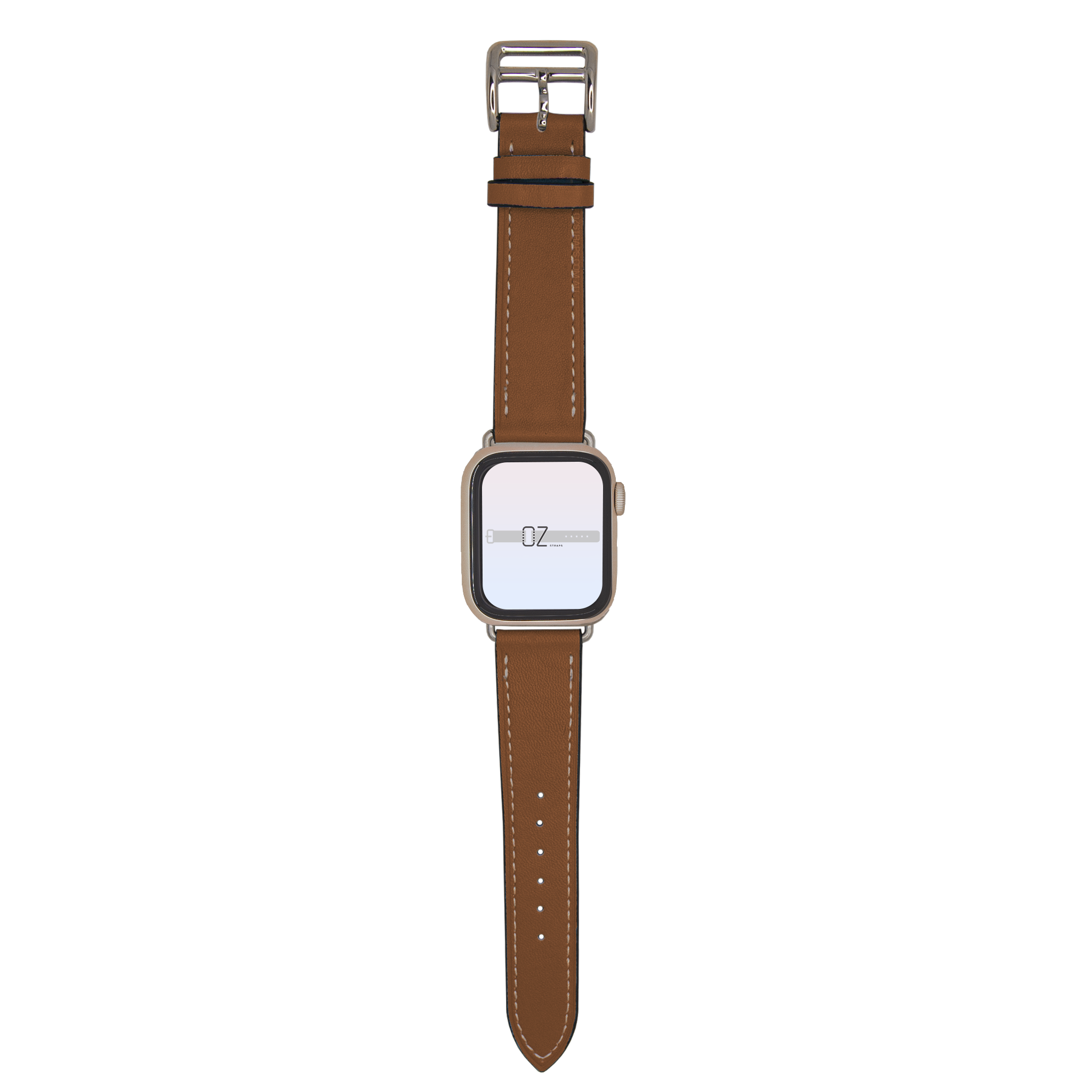 Apple watch 2025 saddle leather band