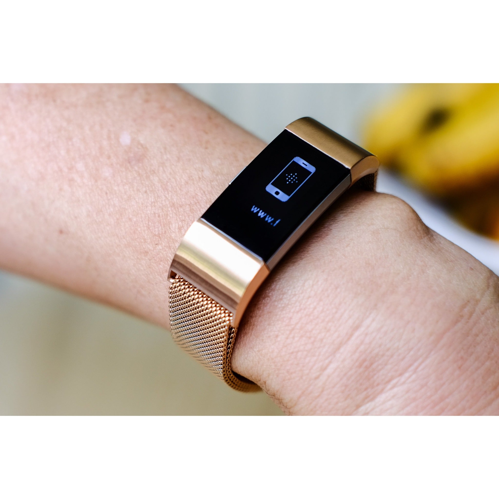 Fitbit straps charge on sale 2 rose gold