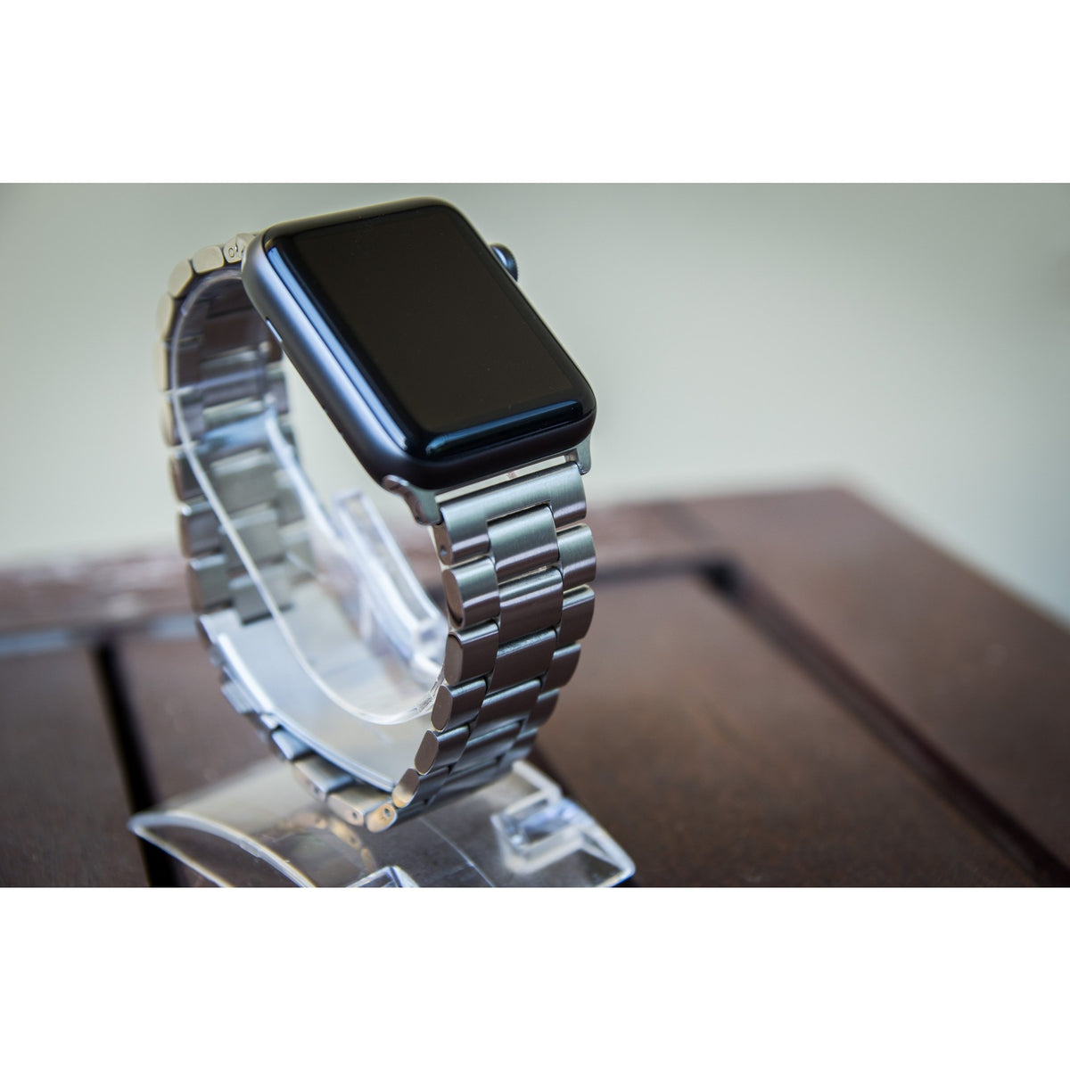 Silver Classic Stainless Steel Apple Watch Band - OzStraps
