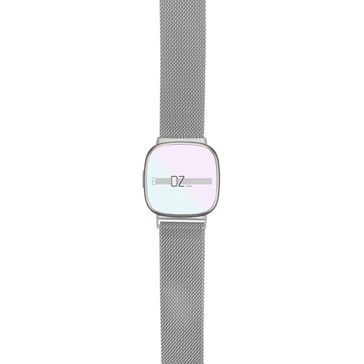Fitbit versa silver with white band shop