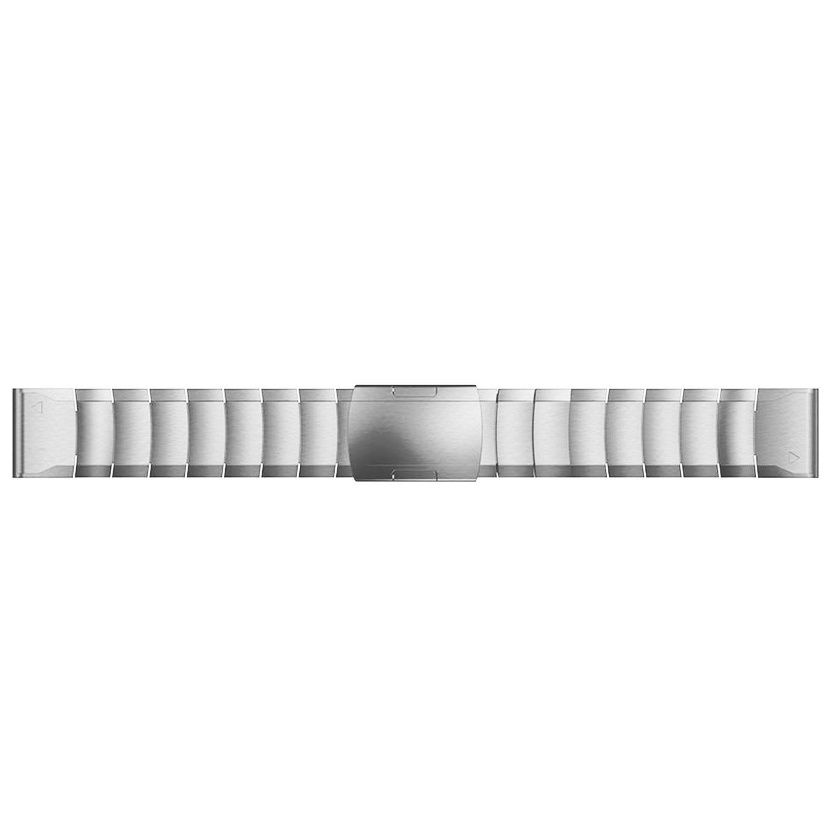Silver Ceramic Stainless Steel Garmin Fenix 5X / 6X / 7X Band-OzStraps