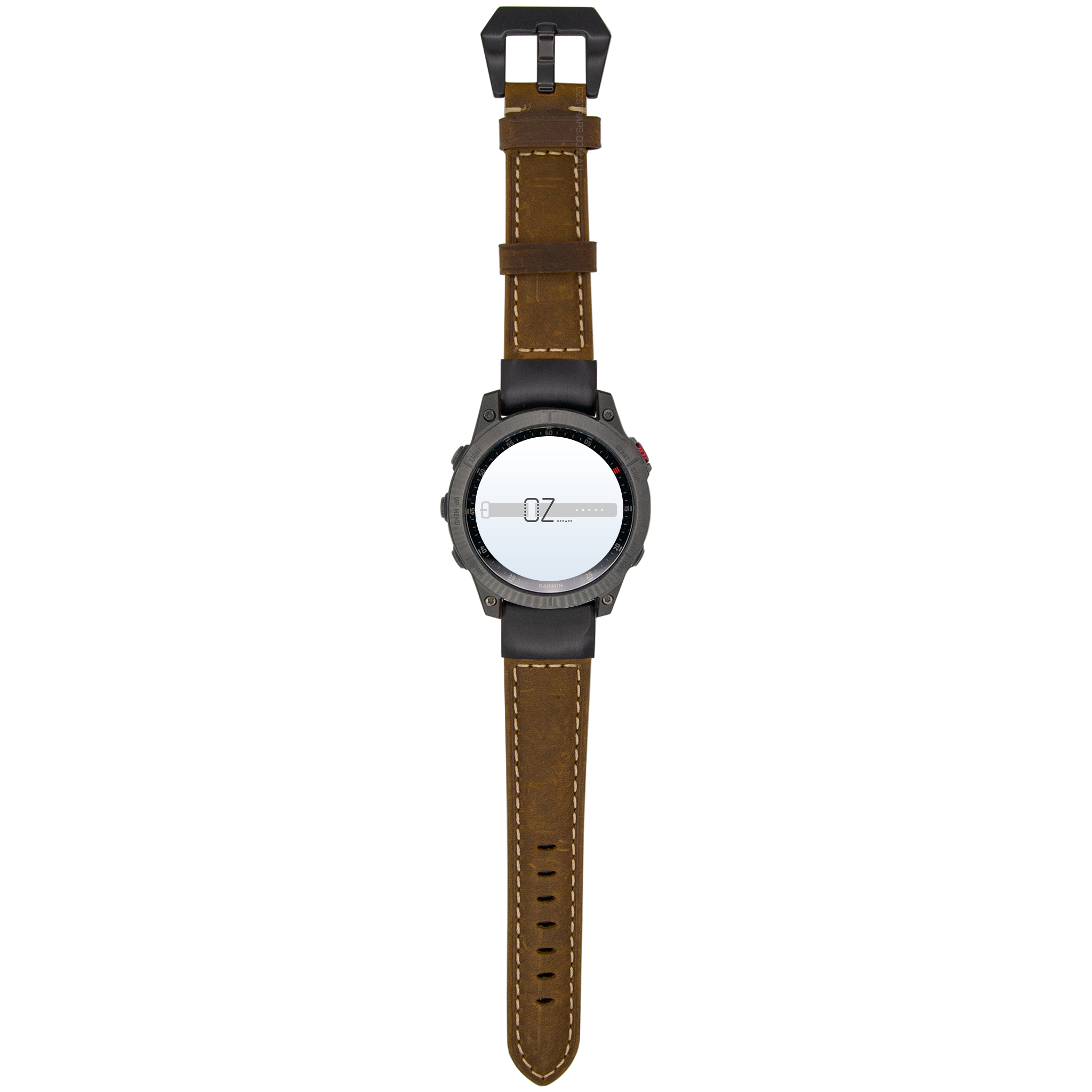 Leather strap fenix 5 sales